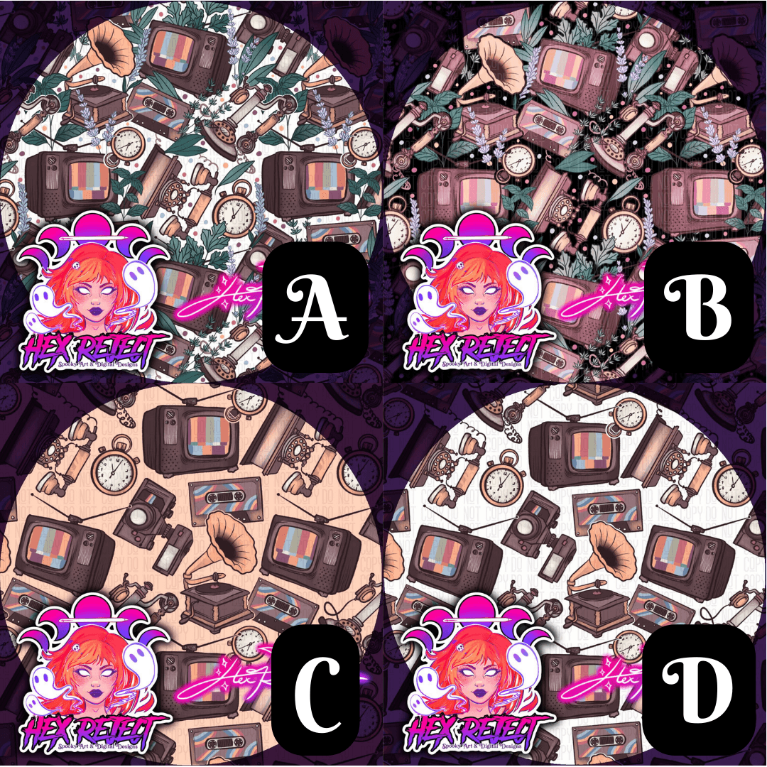 Electro Vintage - Seamless file - Hex Reject