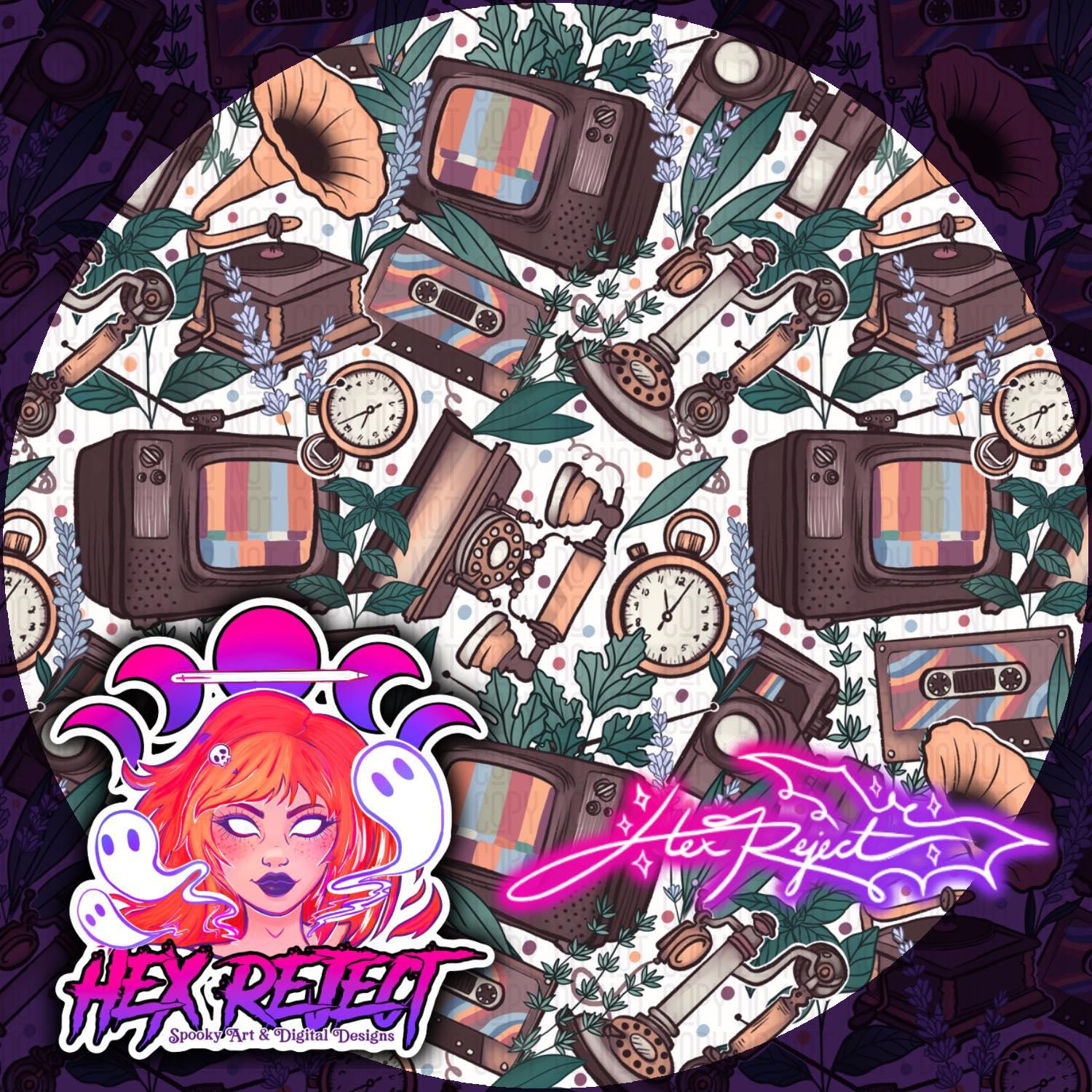 Electro Vintage - Seamless file - Hex Reject