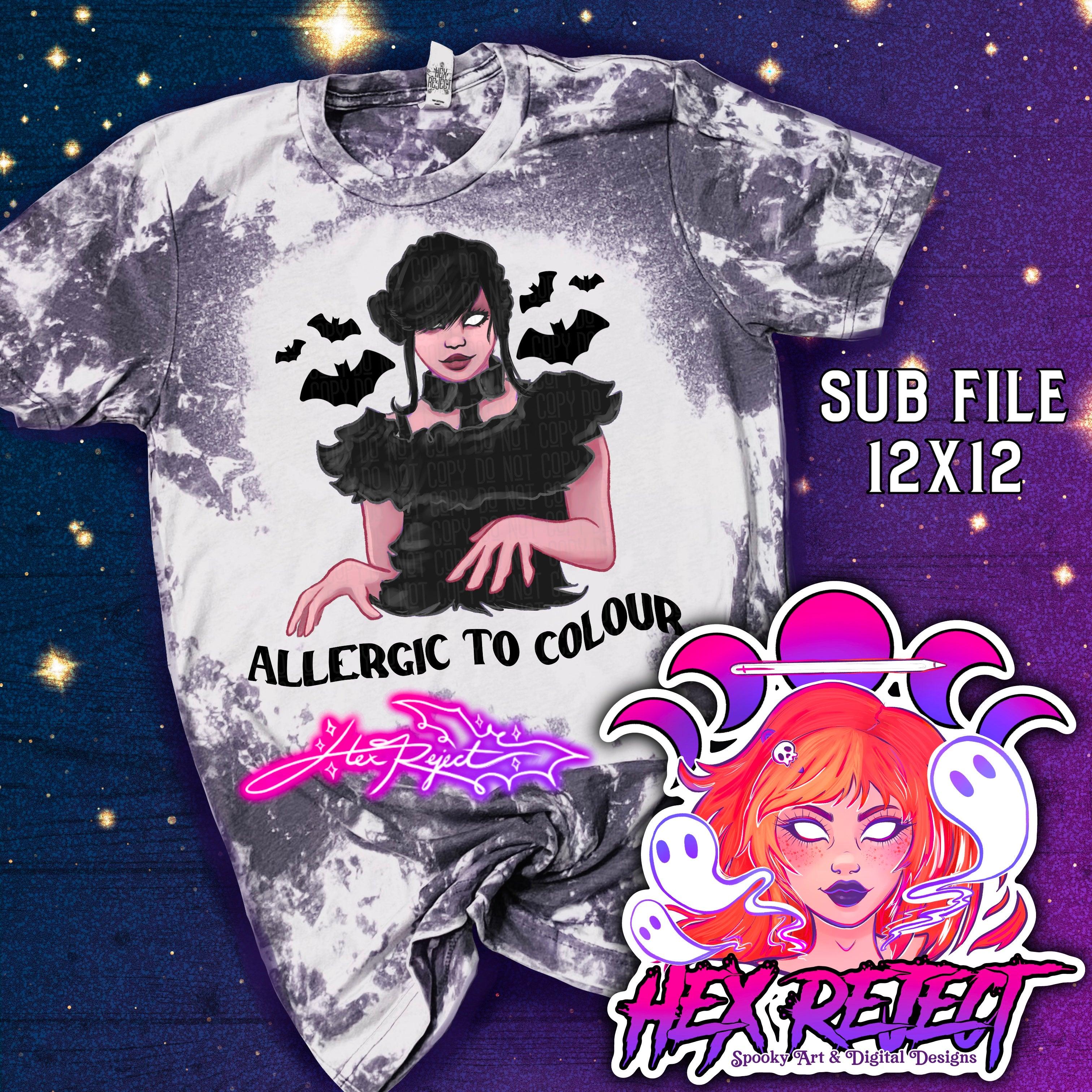 Monochrome Princess - Sub File (color/colour) - Hex Reject