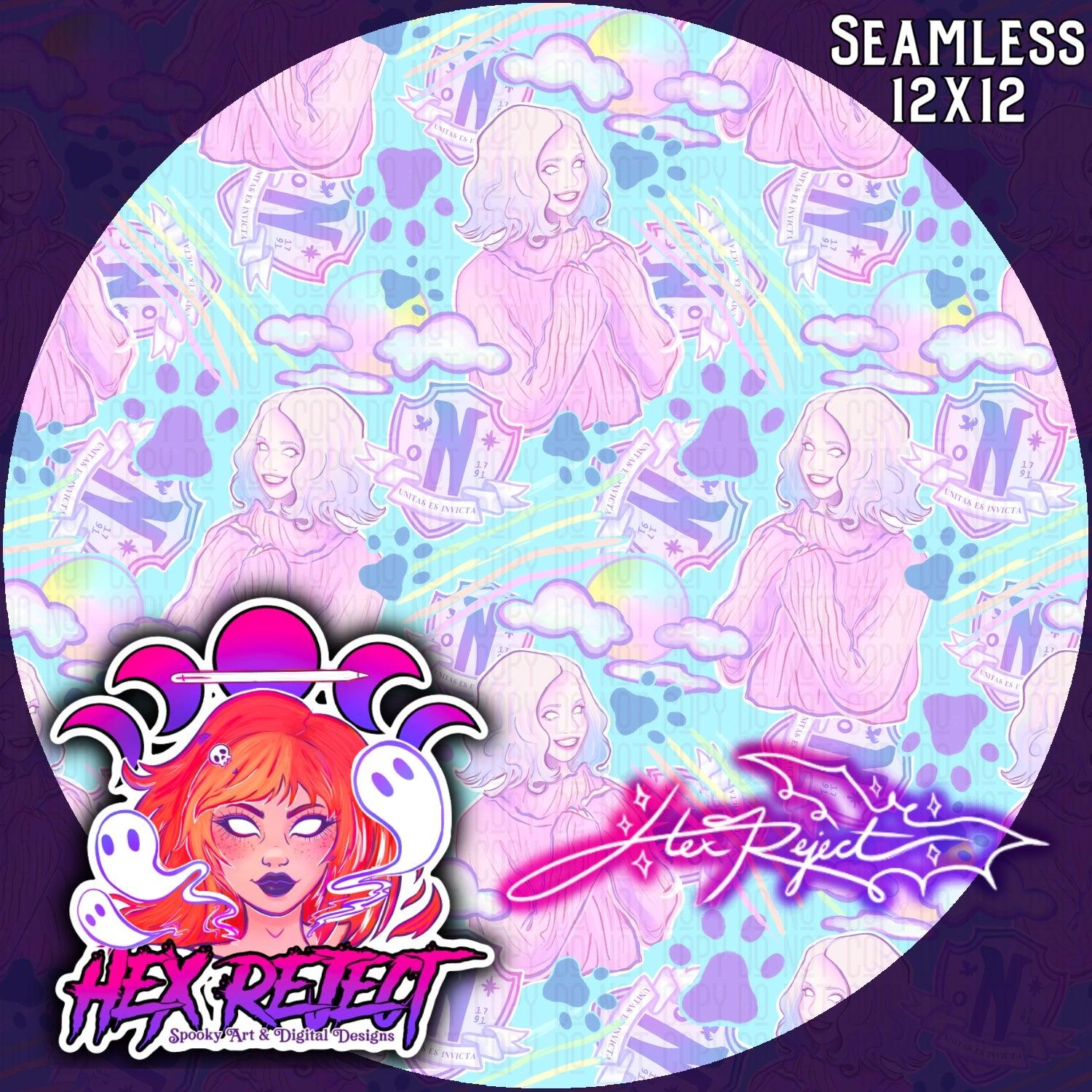 Pastel Princess - Seamless File - Hex Reject