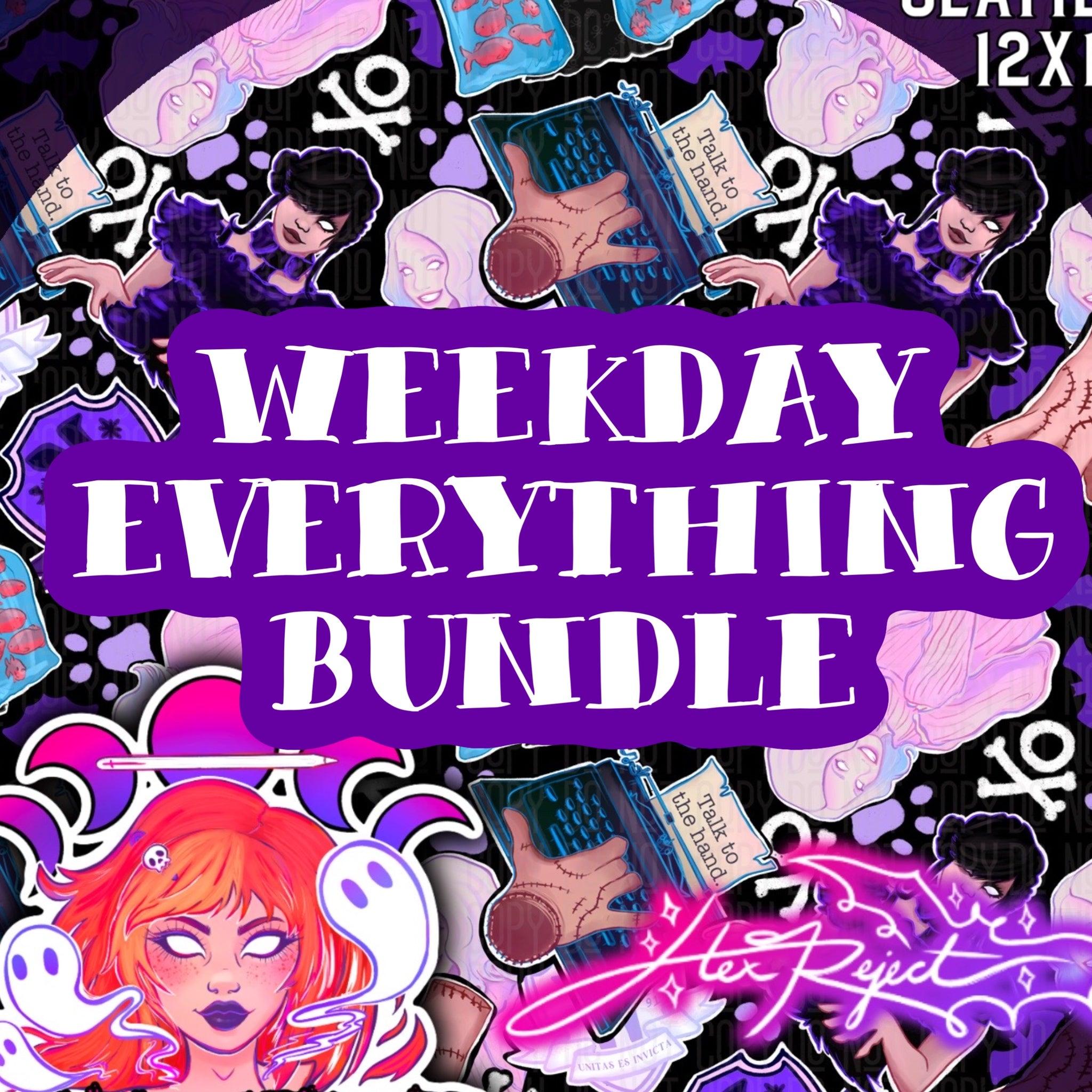 Weekday 💜☠️ - EVERYTHING bundle - Hex Reject