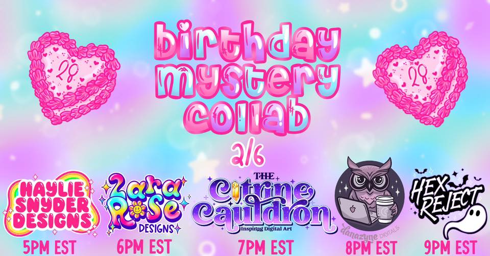 Birthday Mystery Collab