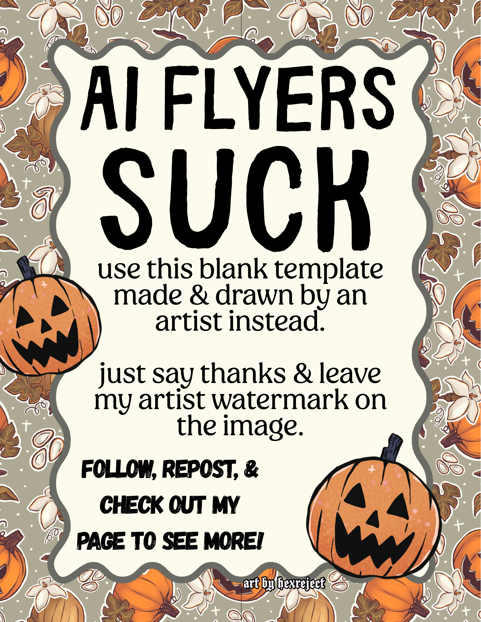 Artist-Made Flyer Template Bundle - NO AI
