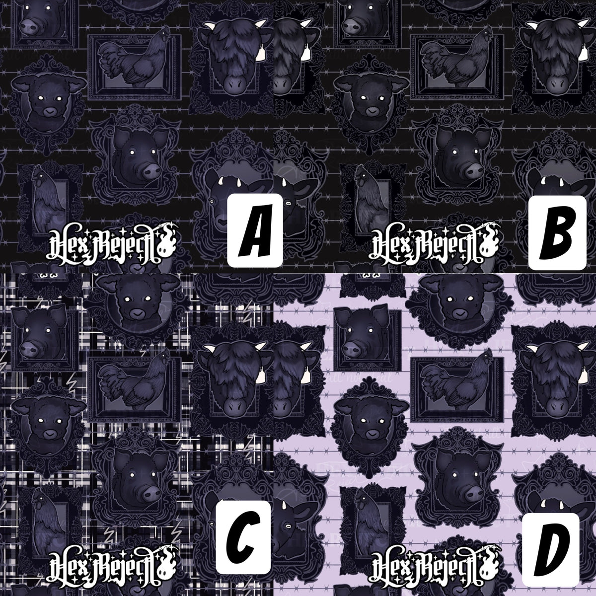 Day Eighteen - Farm : Hextober - Seamless file