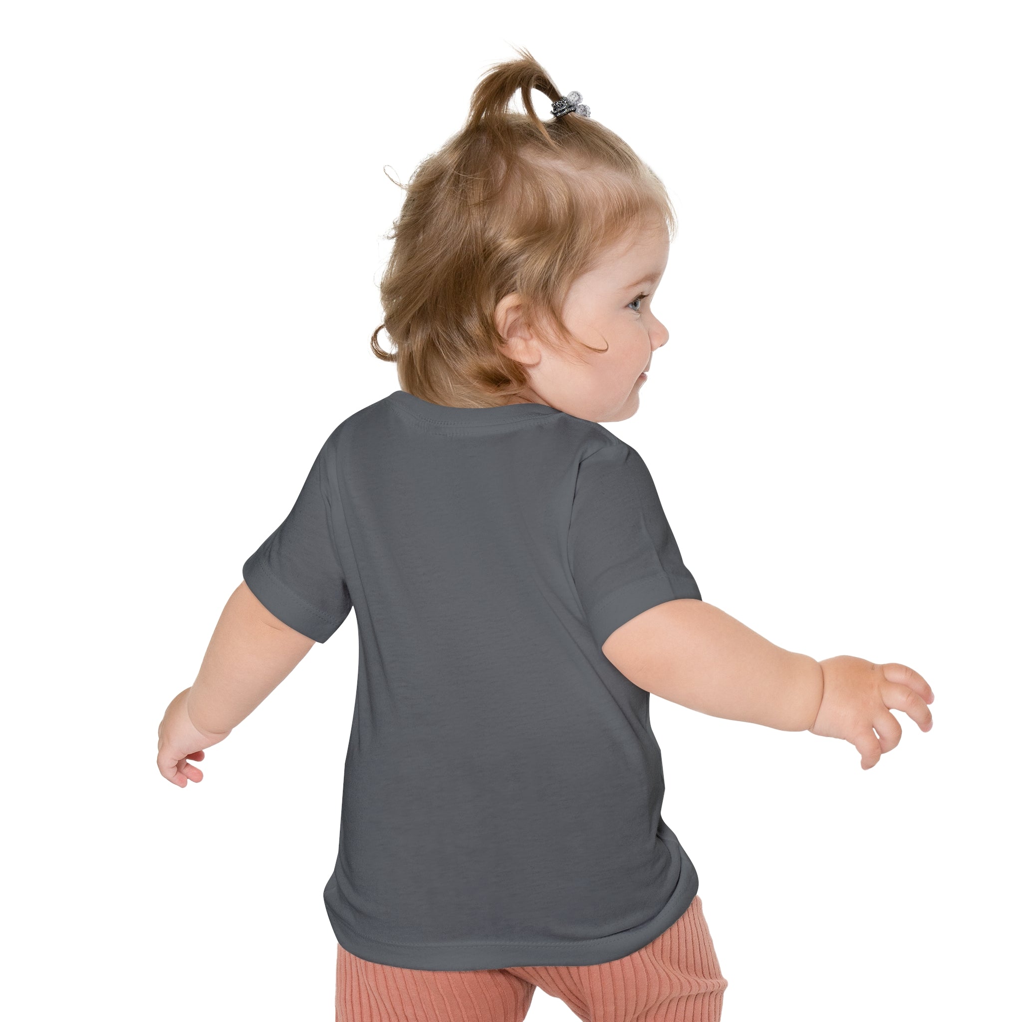 Baby T-Shirt — "Wicked Little Rebel" Pink Cute Graphic