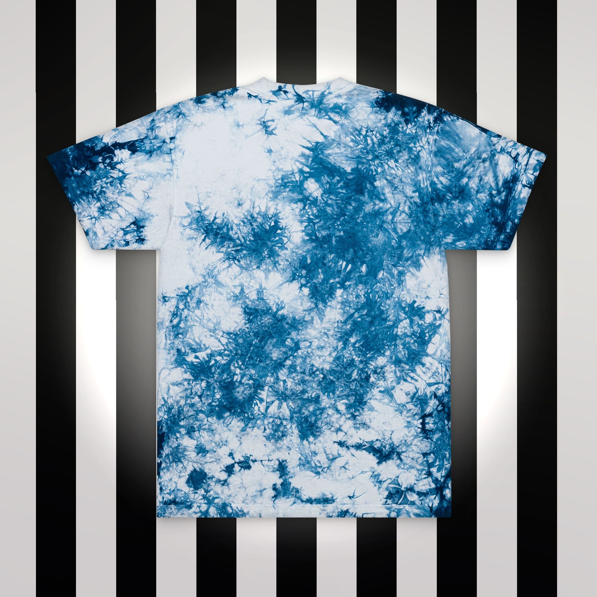 Ughmerica Oversized Tie-Dye T-Shirt — Embroidered anti-fourth of July, FDT Black & White Grunge