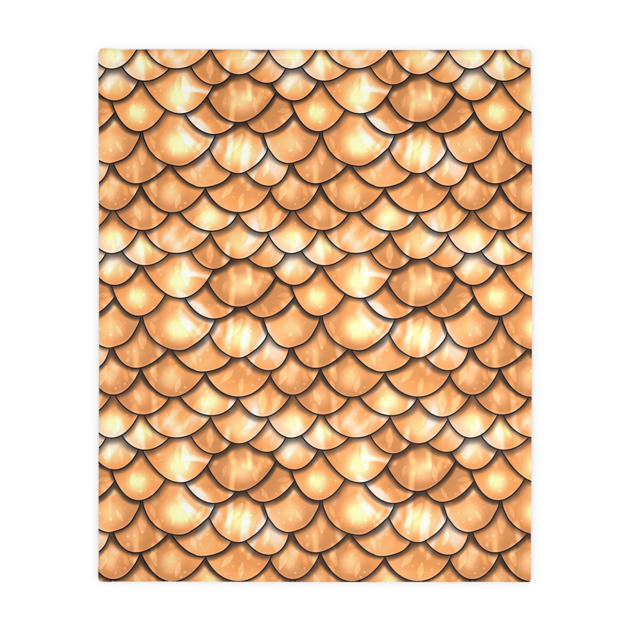Sleepy Dragon Blanket — Double Sided Reversible Velveteen Throw