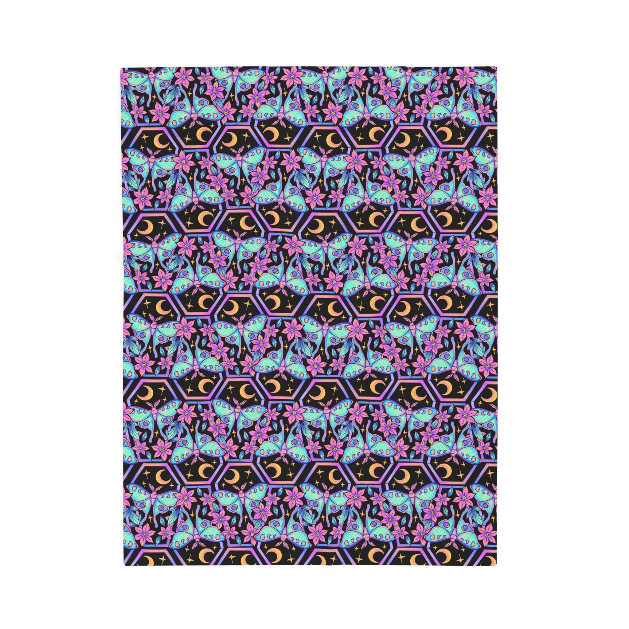 Coffin (Hextober 2025) - Cozy Velveteen Plush Blanket