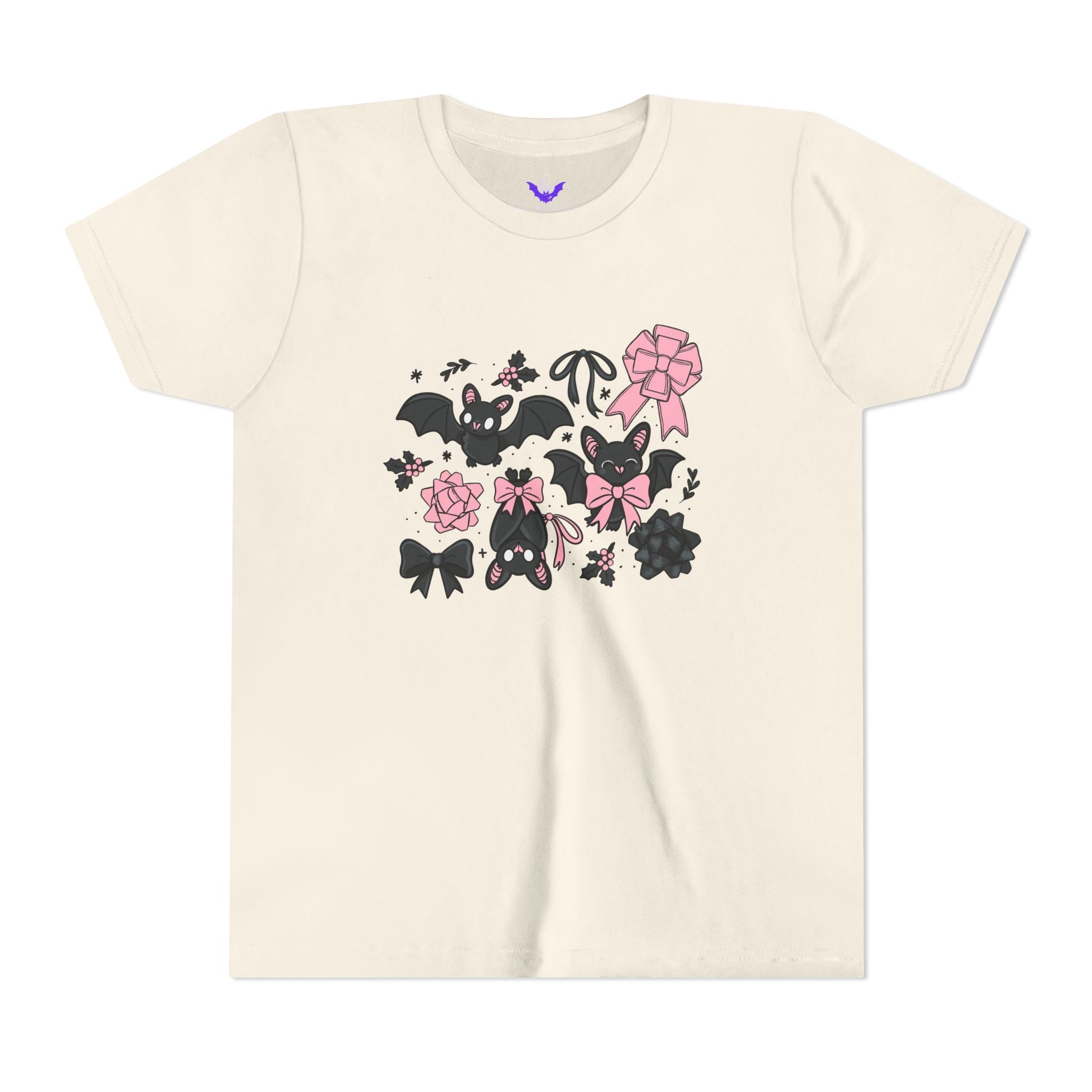 Bats & Bows Youth Short Sleeve Tee