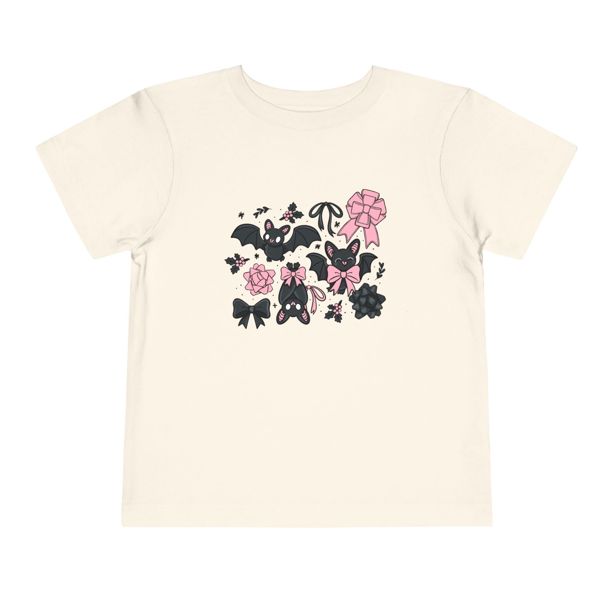 Bats & Bows Toddler Short Sleeve Tee