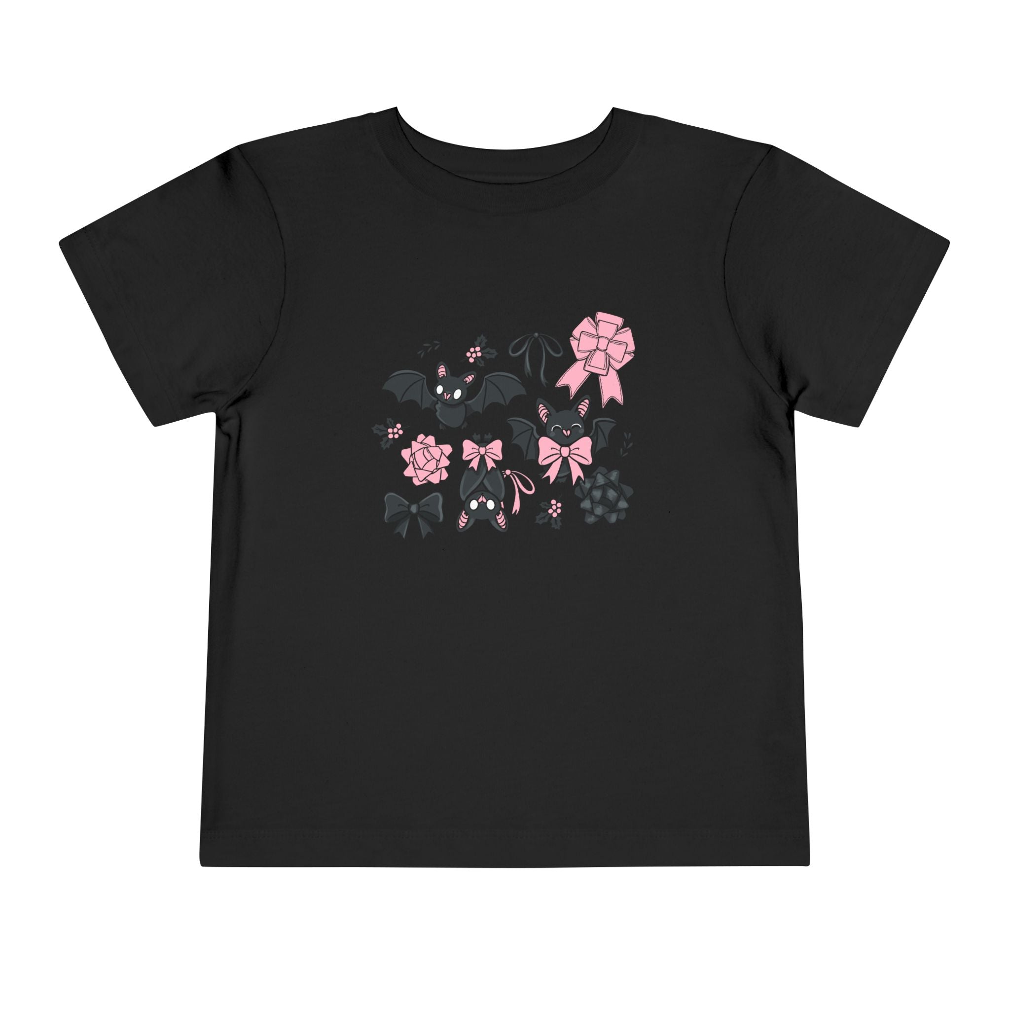Bats & Bows Toddler Short Sleeve Tee