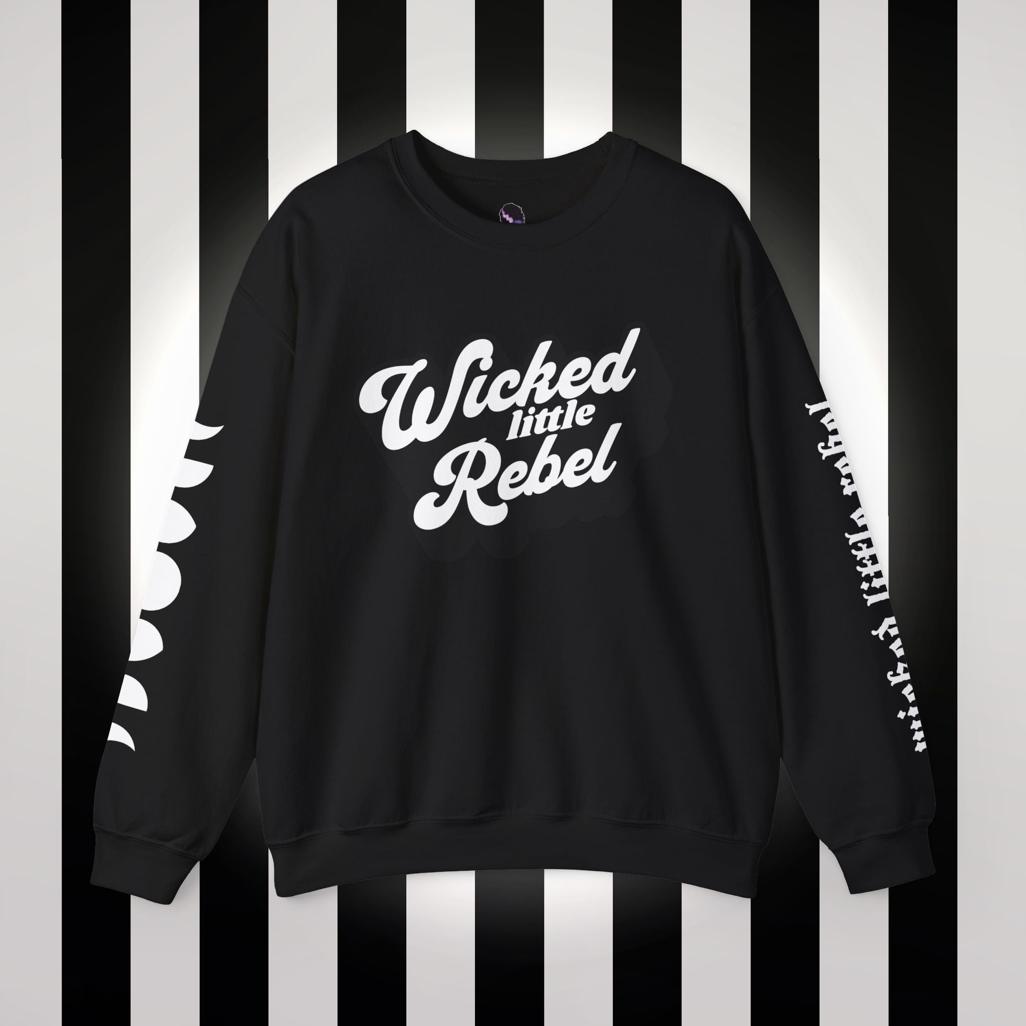 Wicked little rebel crewneck sweatshirt