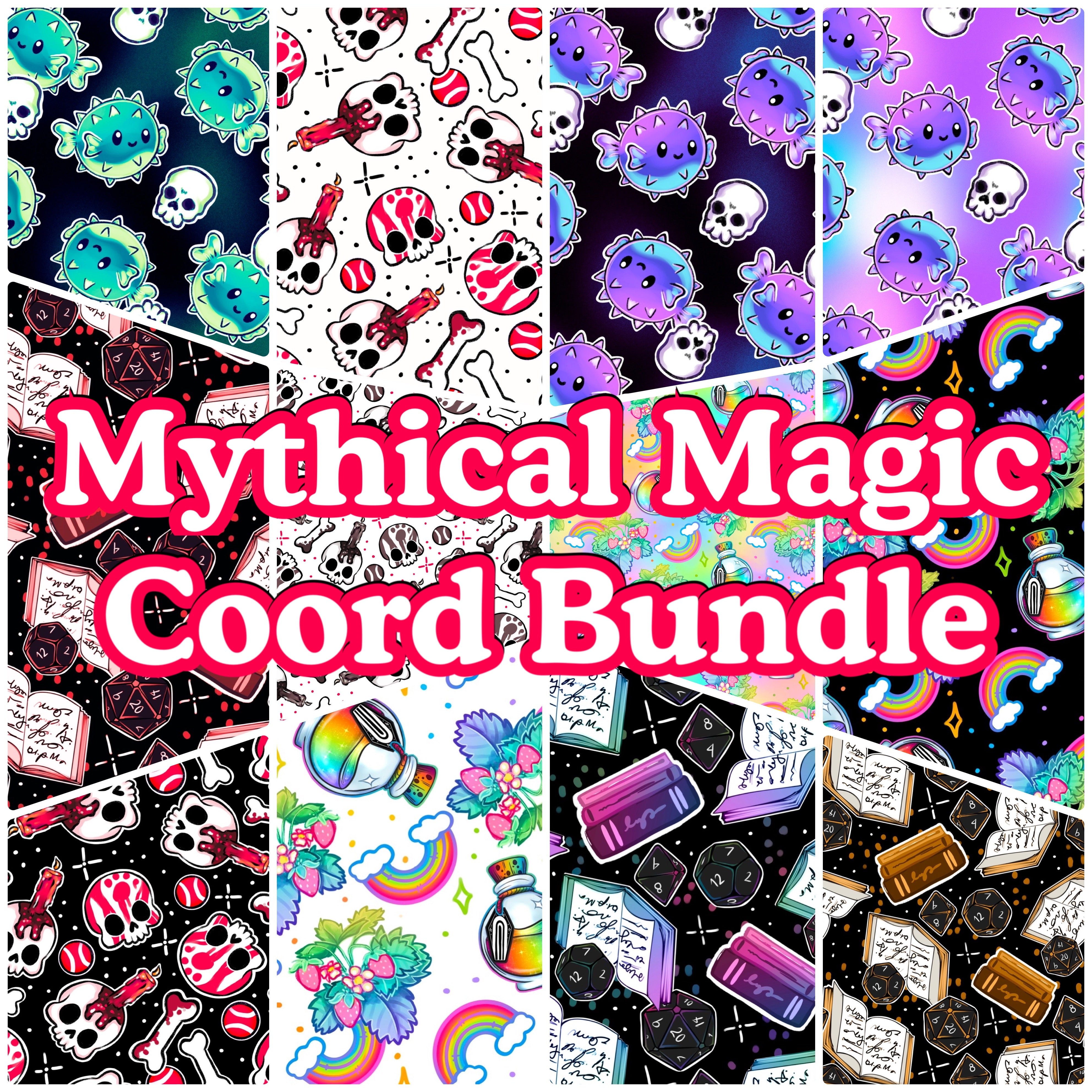 Mythical Magic - Coordinate only bundle (seamless)