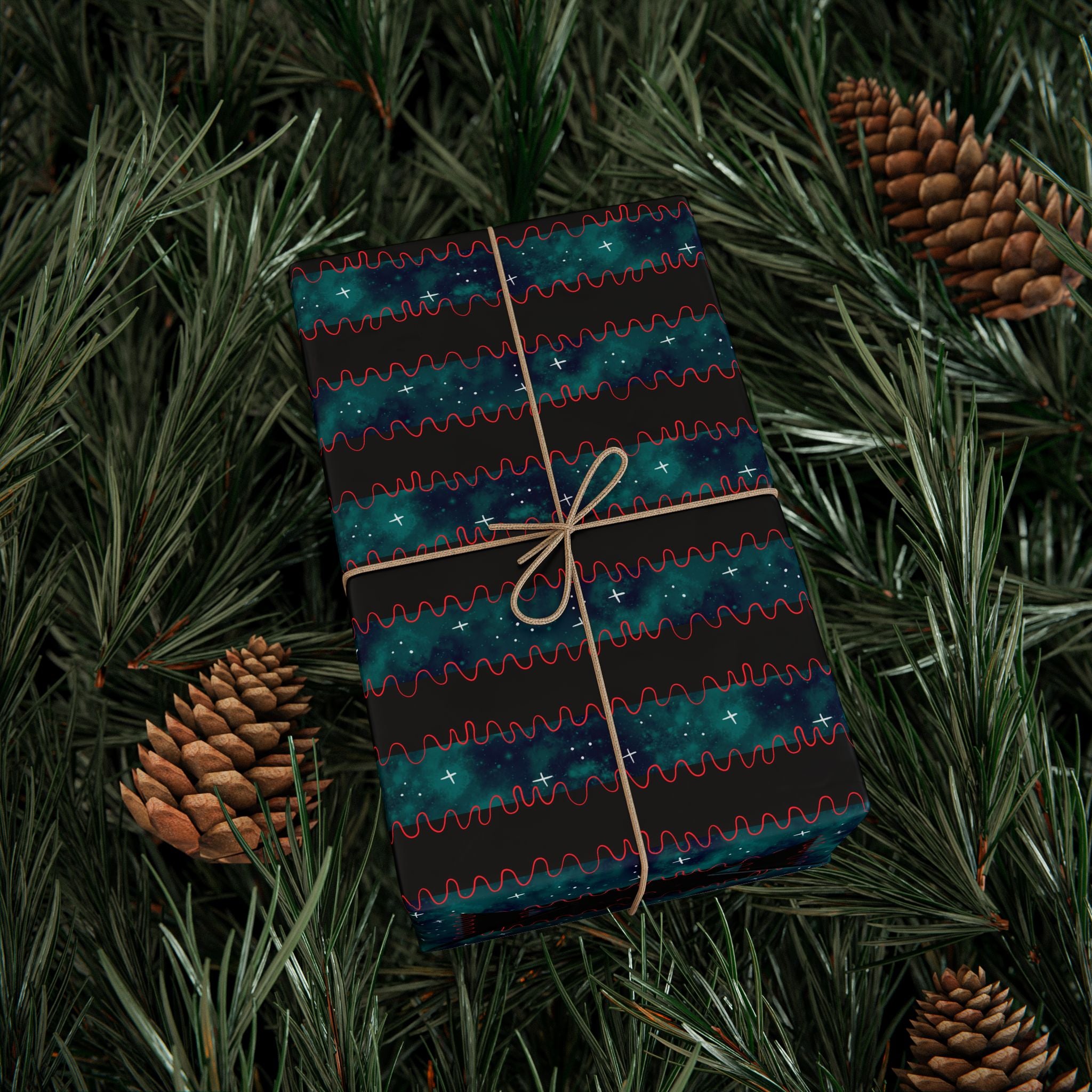 Cryptid Coord Wrapping Paper, Gift Wrap for Any Occasion, Unique Gift Packaging, Eco-Friendly, Holiday Wrapping, Birthday Celebration