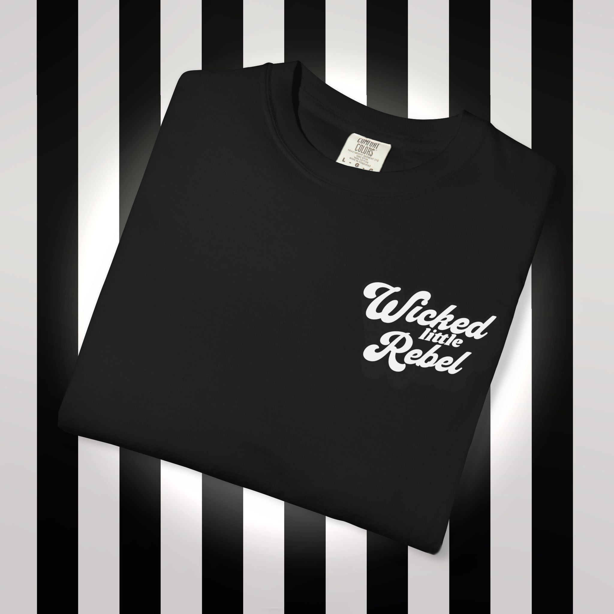 Wicked Little Rebel Pocket Unisex T-shirt