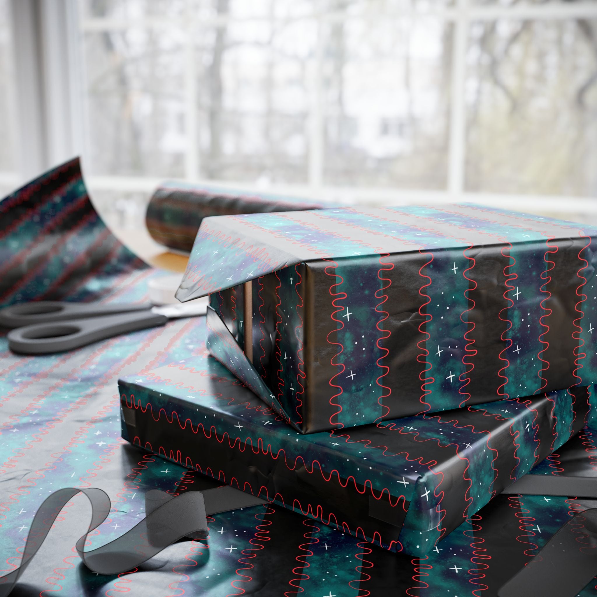 Cryptid Coord Wrapping Paper, Gift Wrap for Any Occasion, Unique Gift Packaging, Eco-Friendly, Holiday Wrapping, Birthday Celebration