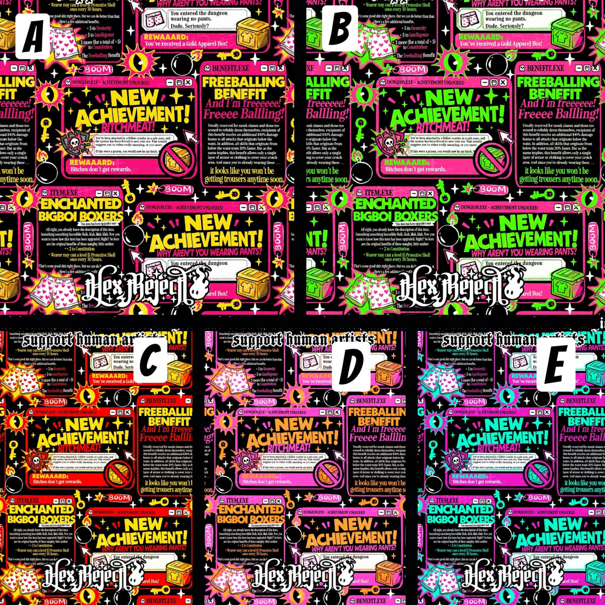 Day Eight - Digital (dungeon crawler Carl popups) : Hextober - Seamless file