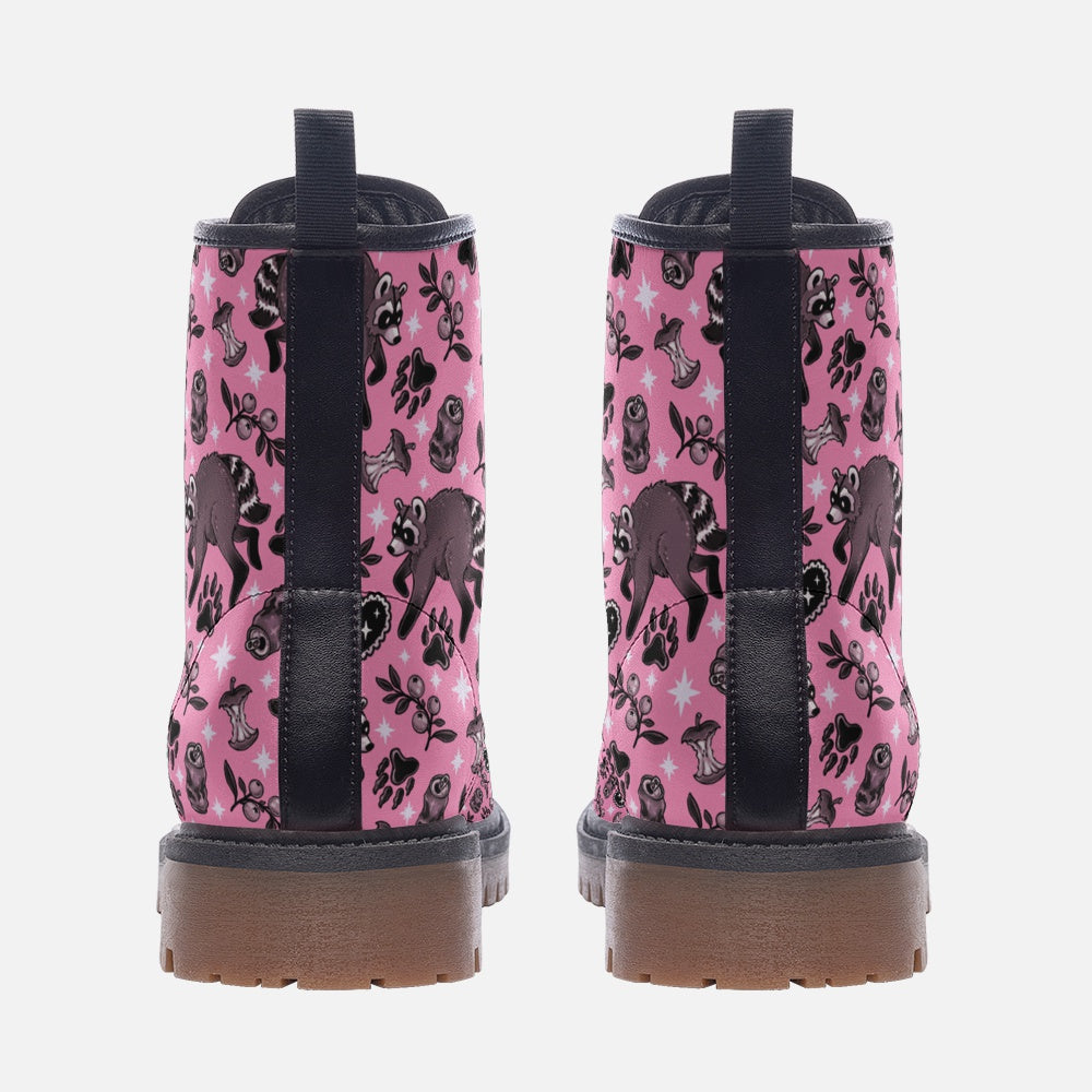 Pink Jimothy - Casual Leather Lightweight boots MT