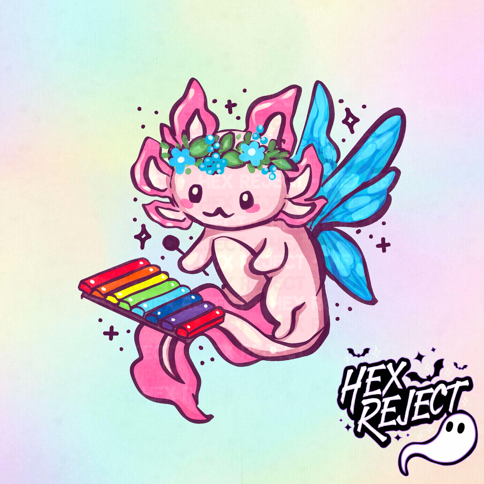 Fae aXolotl - PNG / Sub file