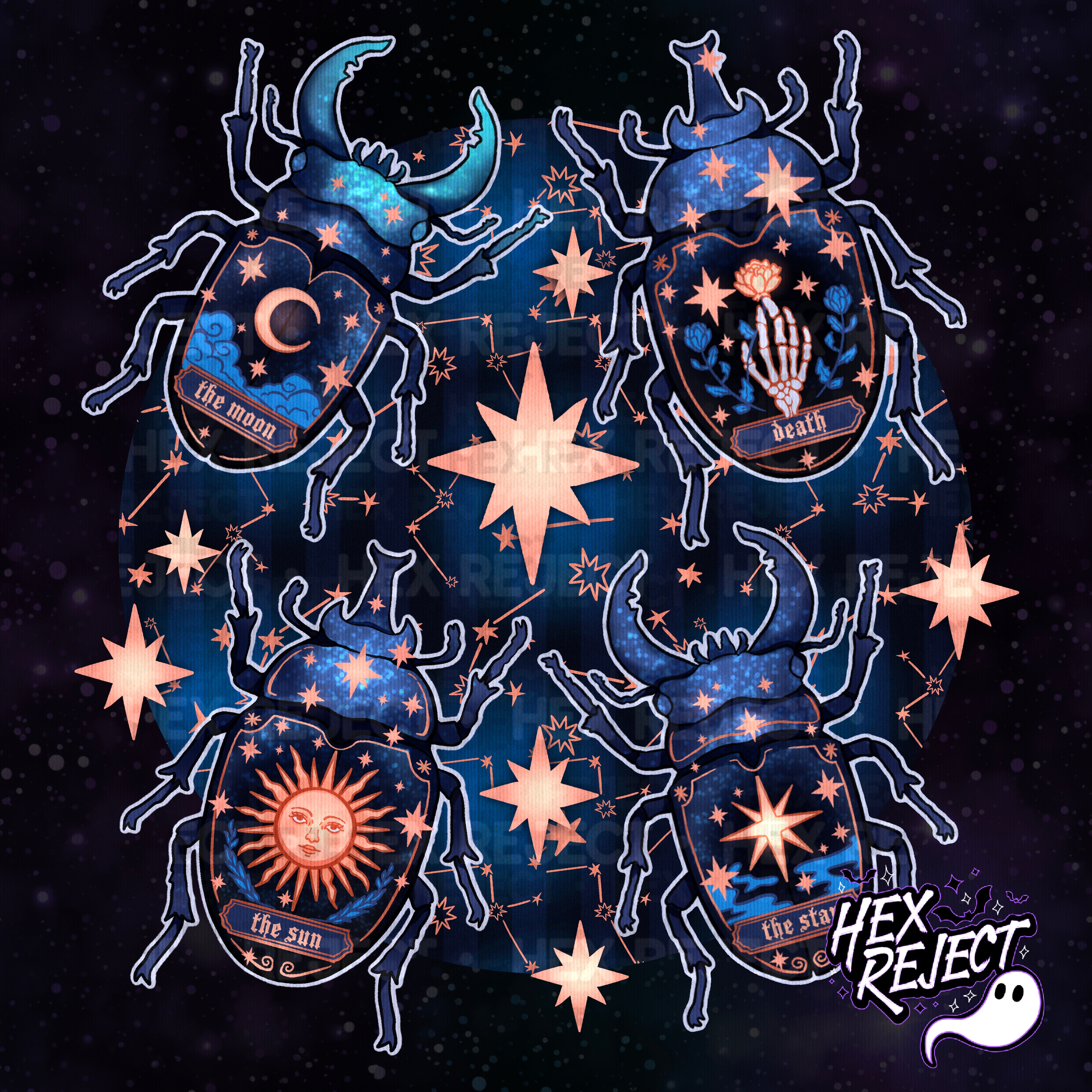 Insects & Bugs - Mystery Seamless or PNG files - Revealed