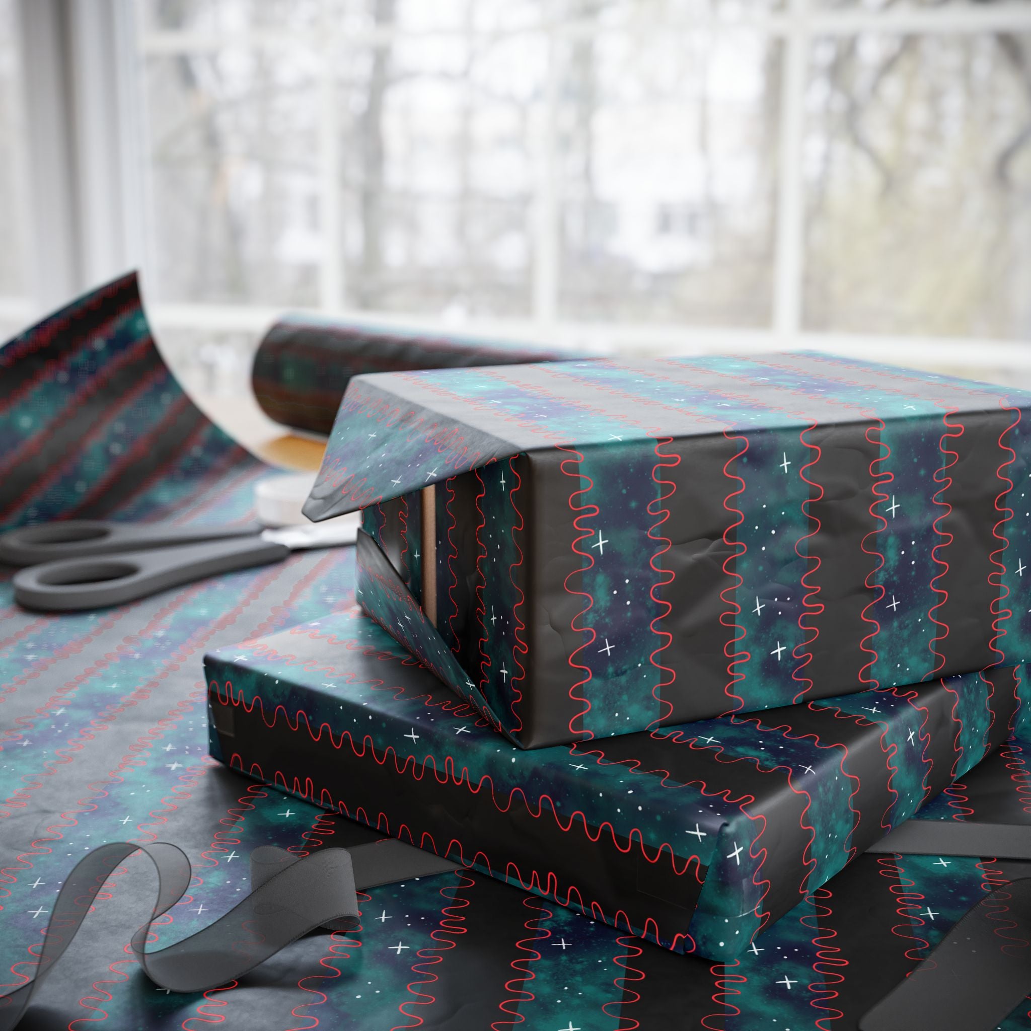 Cryptid Coord Wrapping Paper, Gift Wrap for Any Occasion, Unique Gift Packaging, Eco-Friendly, Holiday Wrapping, Birthday Celebration
