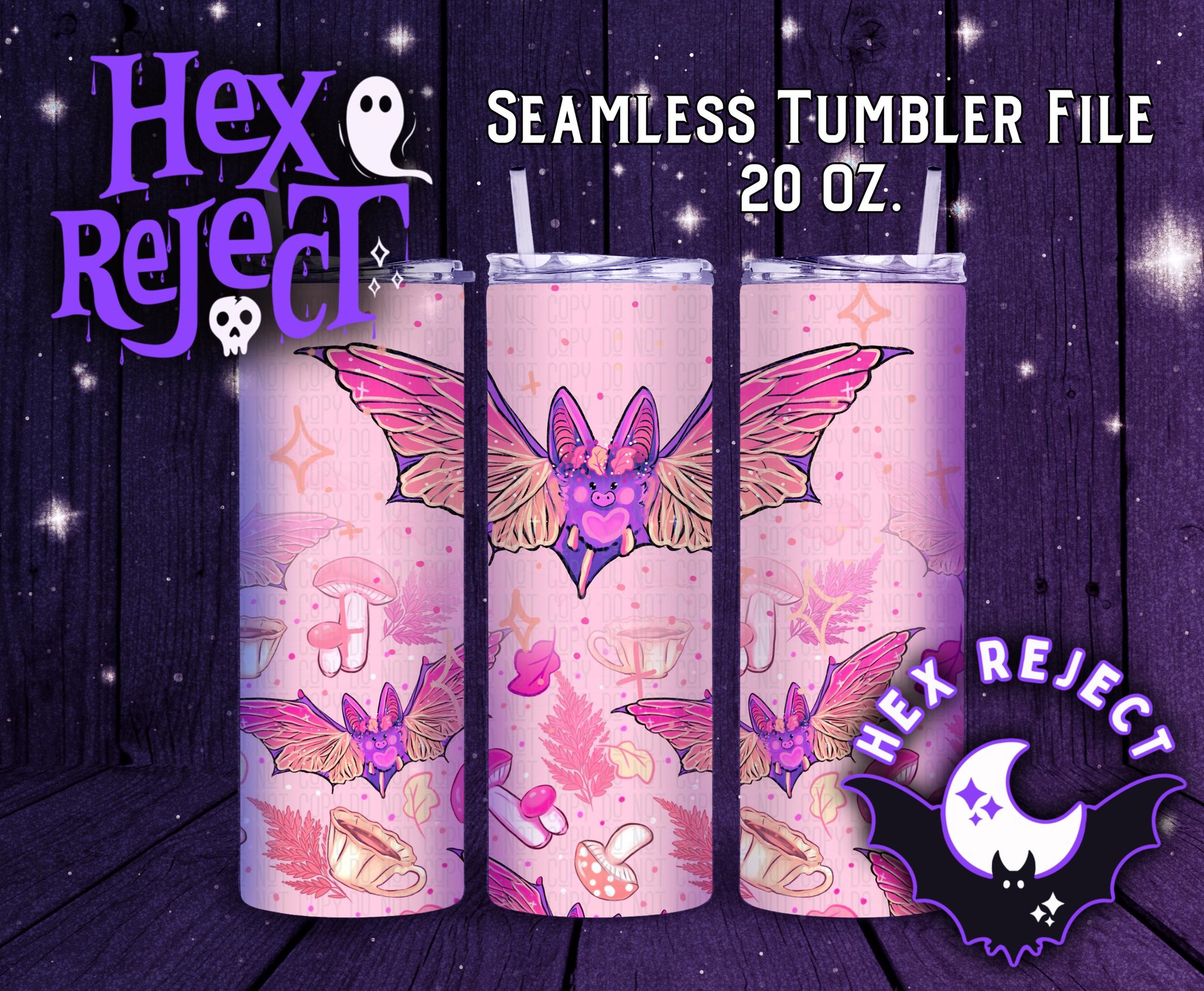 Fae Familiars - 20 oz. Tumbler Files