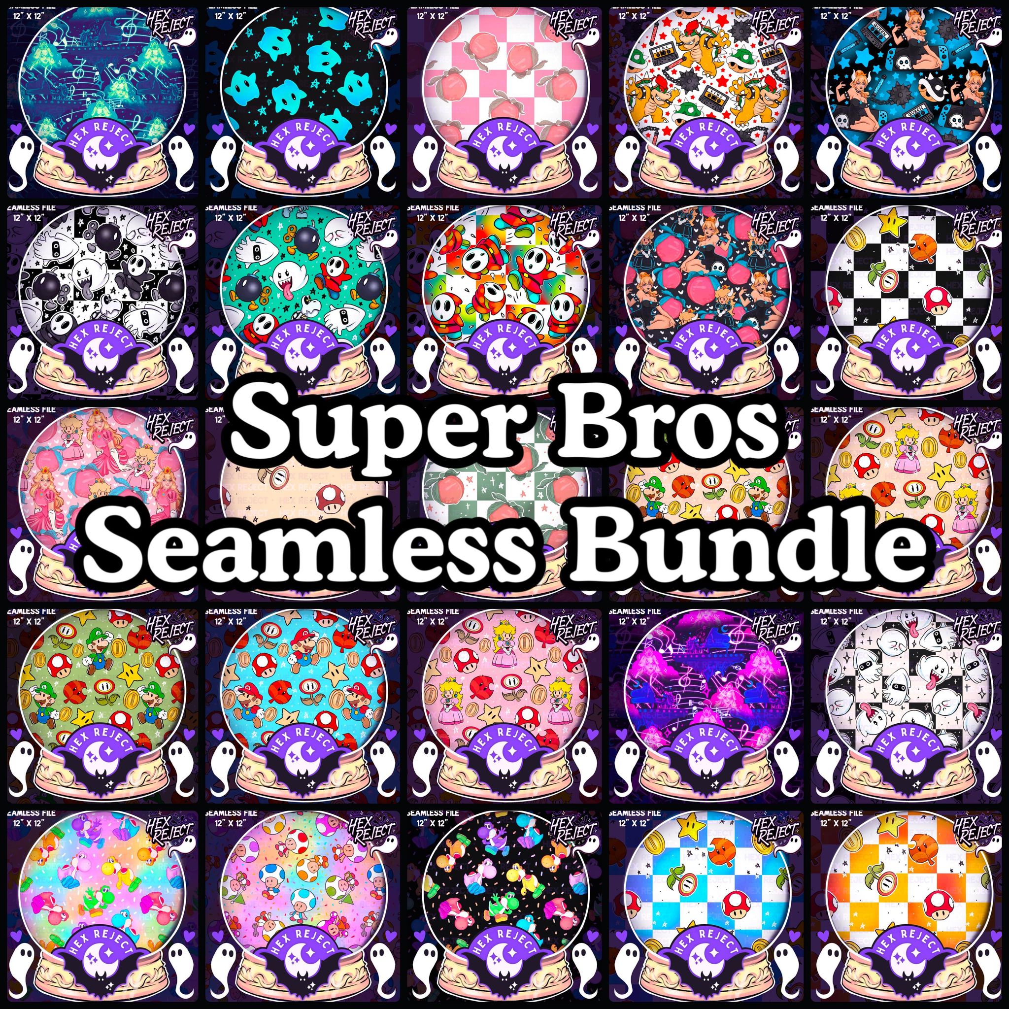 Super Bros - Seamless bundle