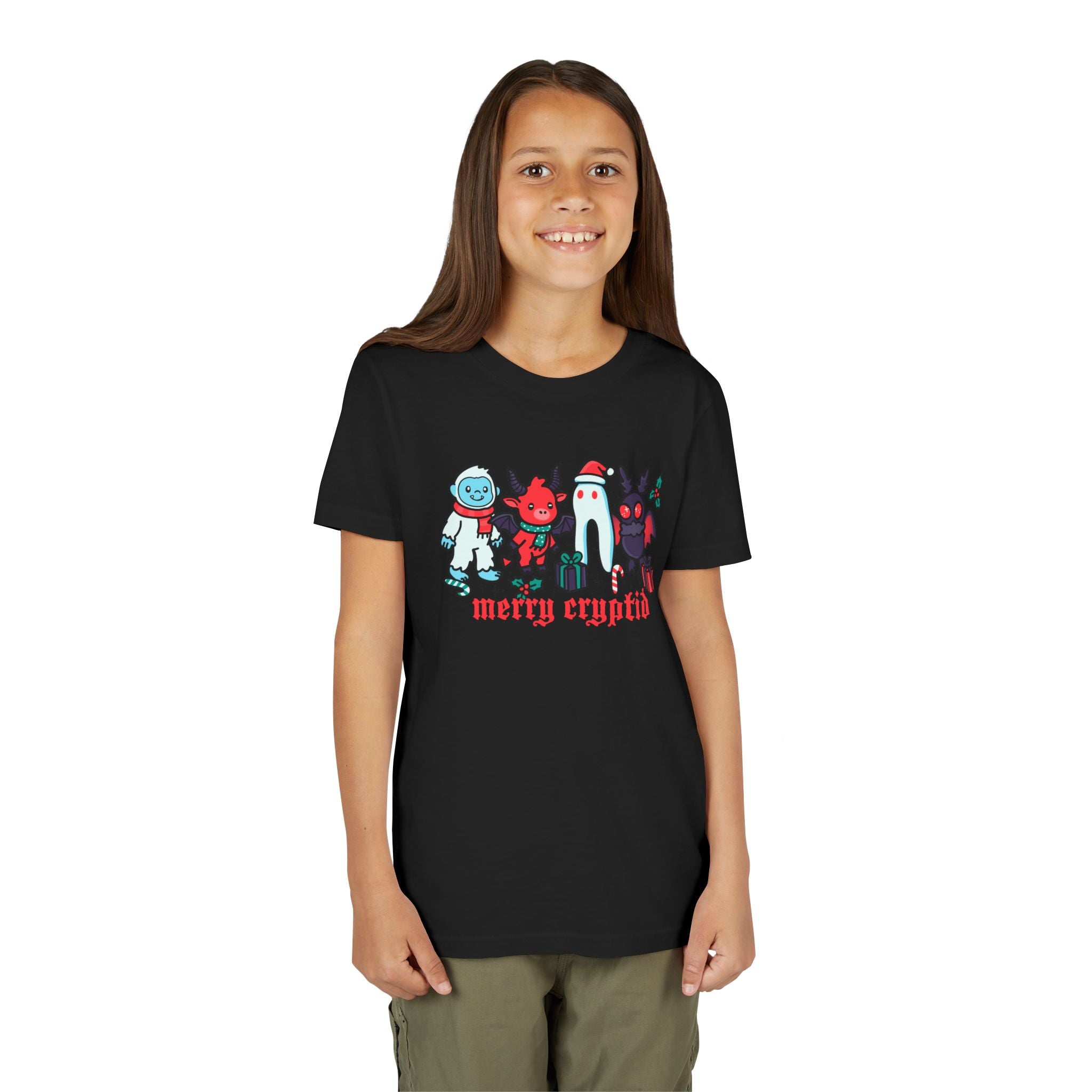 Merry Cryptid Youth Short Sleeve Tee