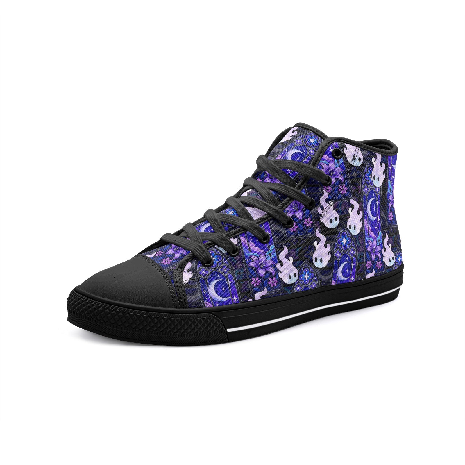 Hex Sprites - Unisex High Top Canvas Shoes