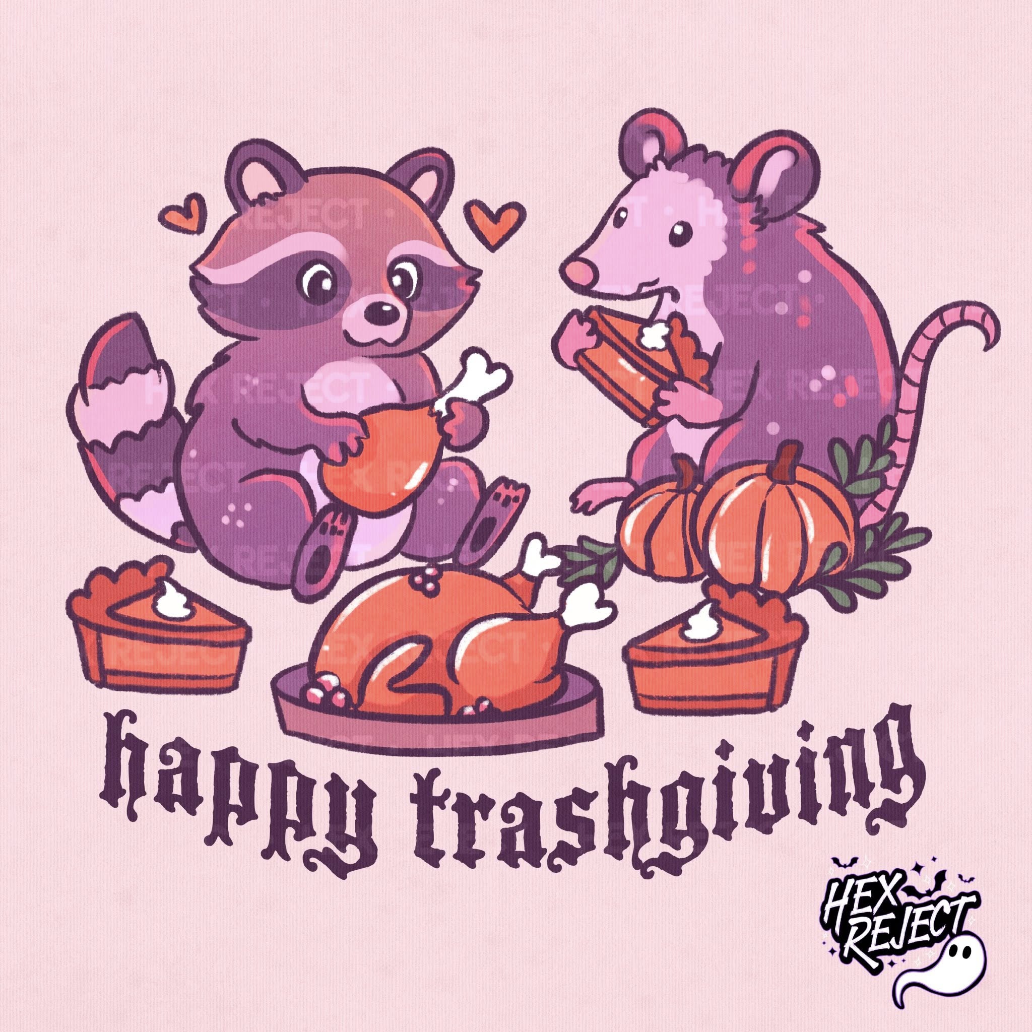 Happy Trashgiving - PNG / Sub file