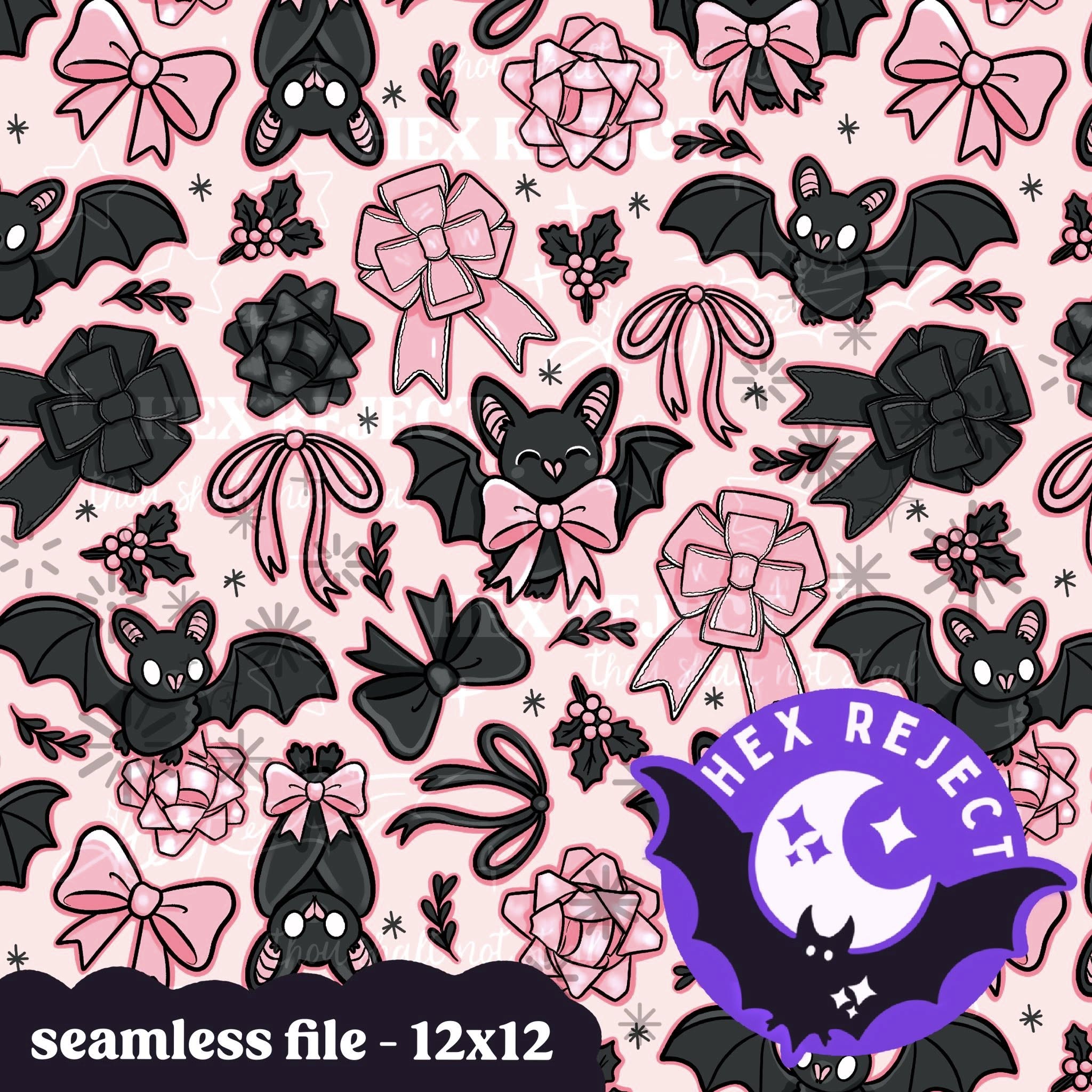 Bats & Bows - Seamless file