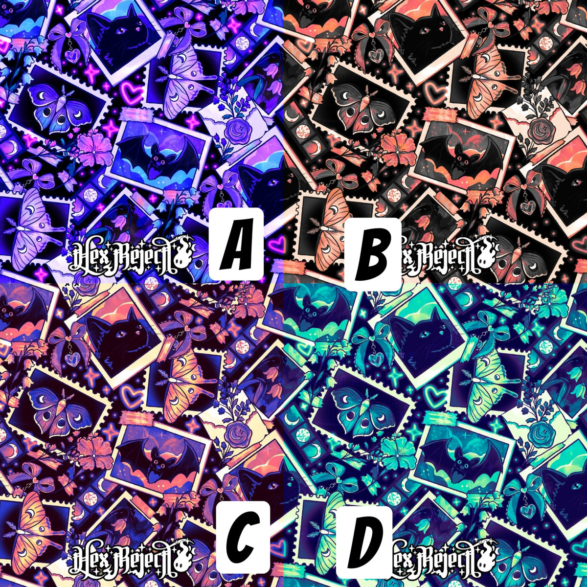 Day Seven - Snapshot (goth junk journal) : Hextober - Seamless file