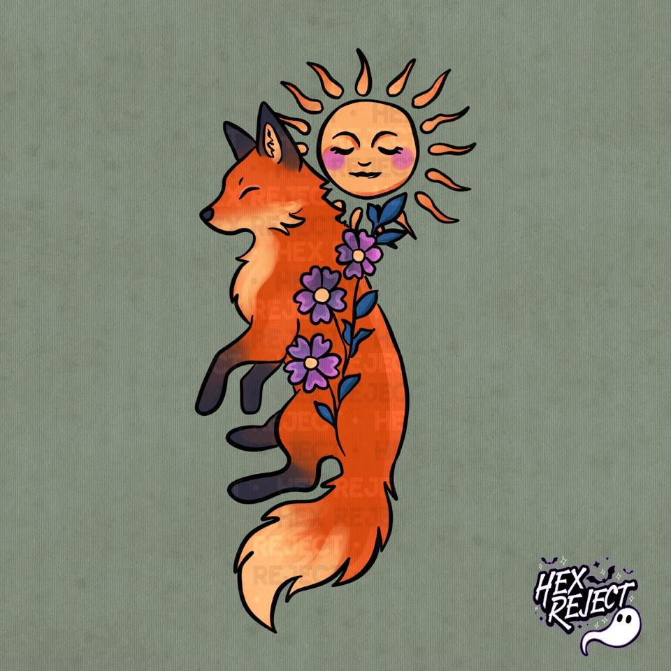 Matching Fox - Bloom - PNG / Sub file