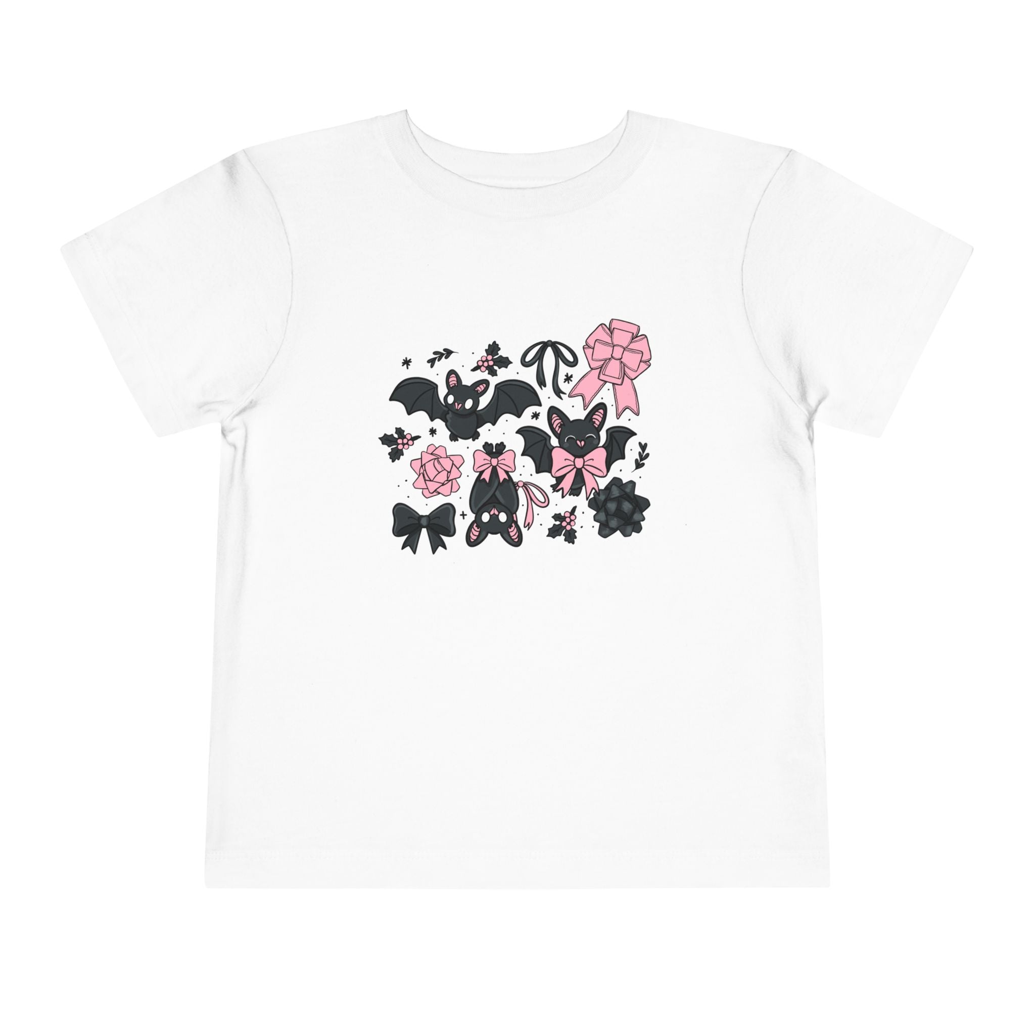 Bats & Bows Toddler Short Sleeve Tee