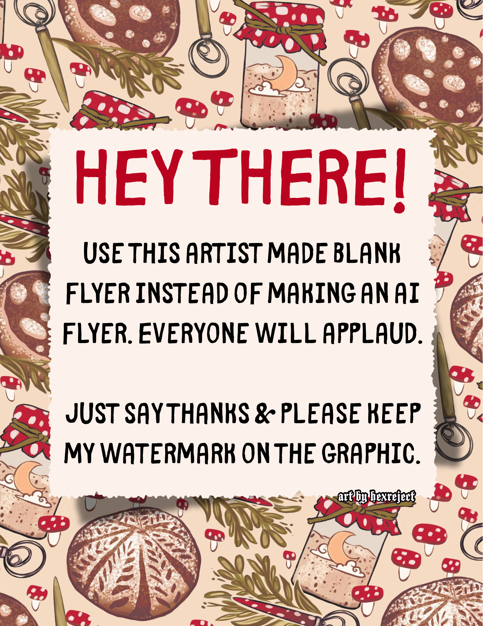 Artist-Made Flyer Template Bundle - NO AI