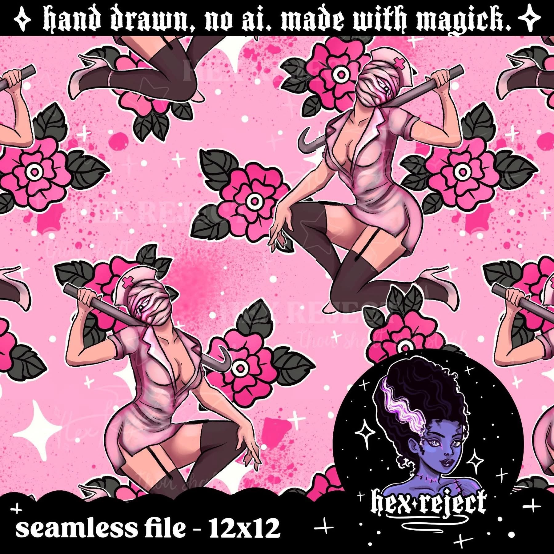 Playghoul Contorted Nurse - Seamless file
