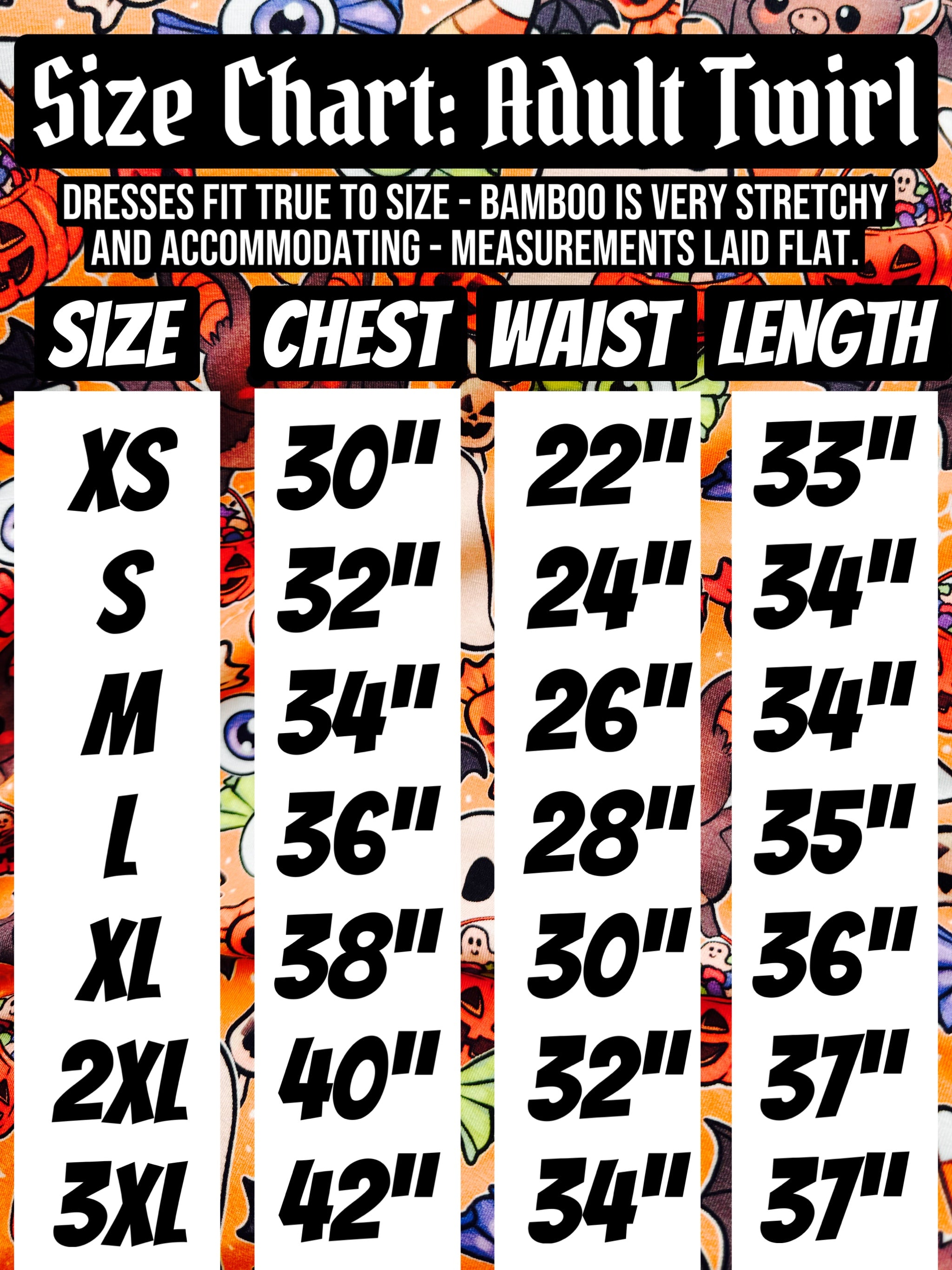 Trick or Treat twirl dresses - Kids & Adult