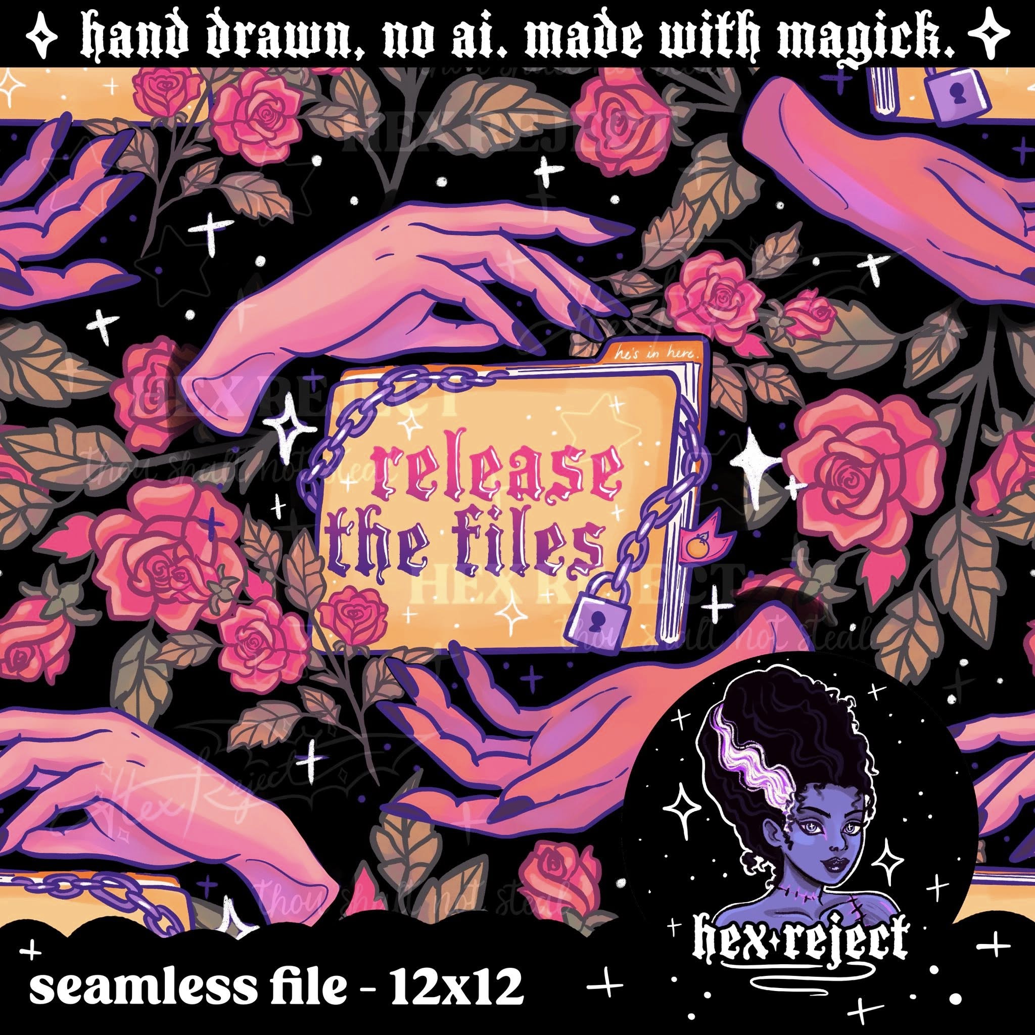 Protest - Seamless files - Hexmas Advent Calendar - Day 9