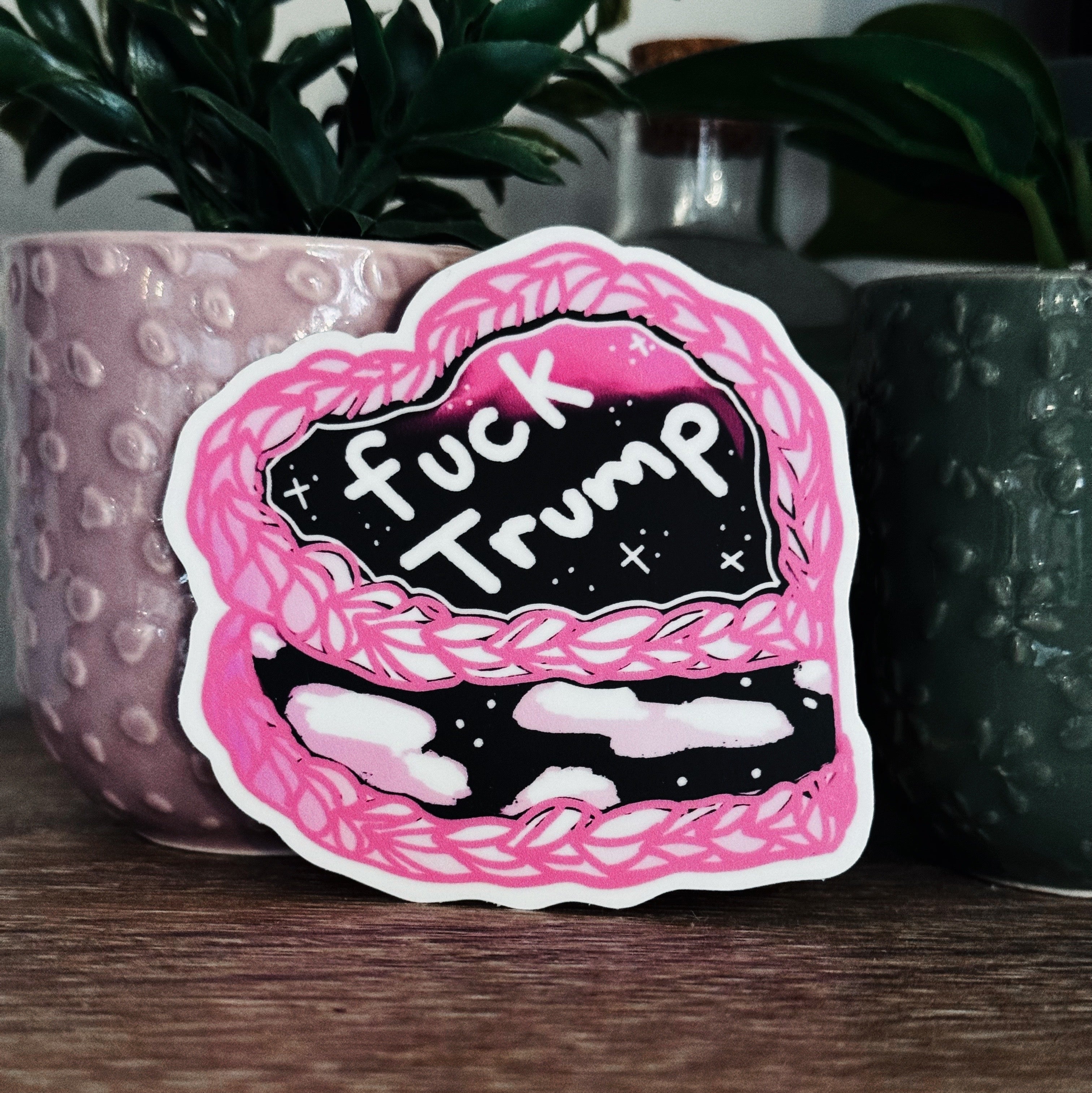 Fuck Trump Sticker