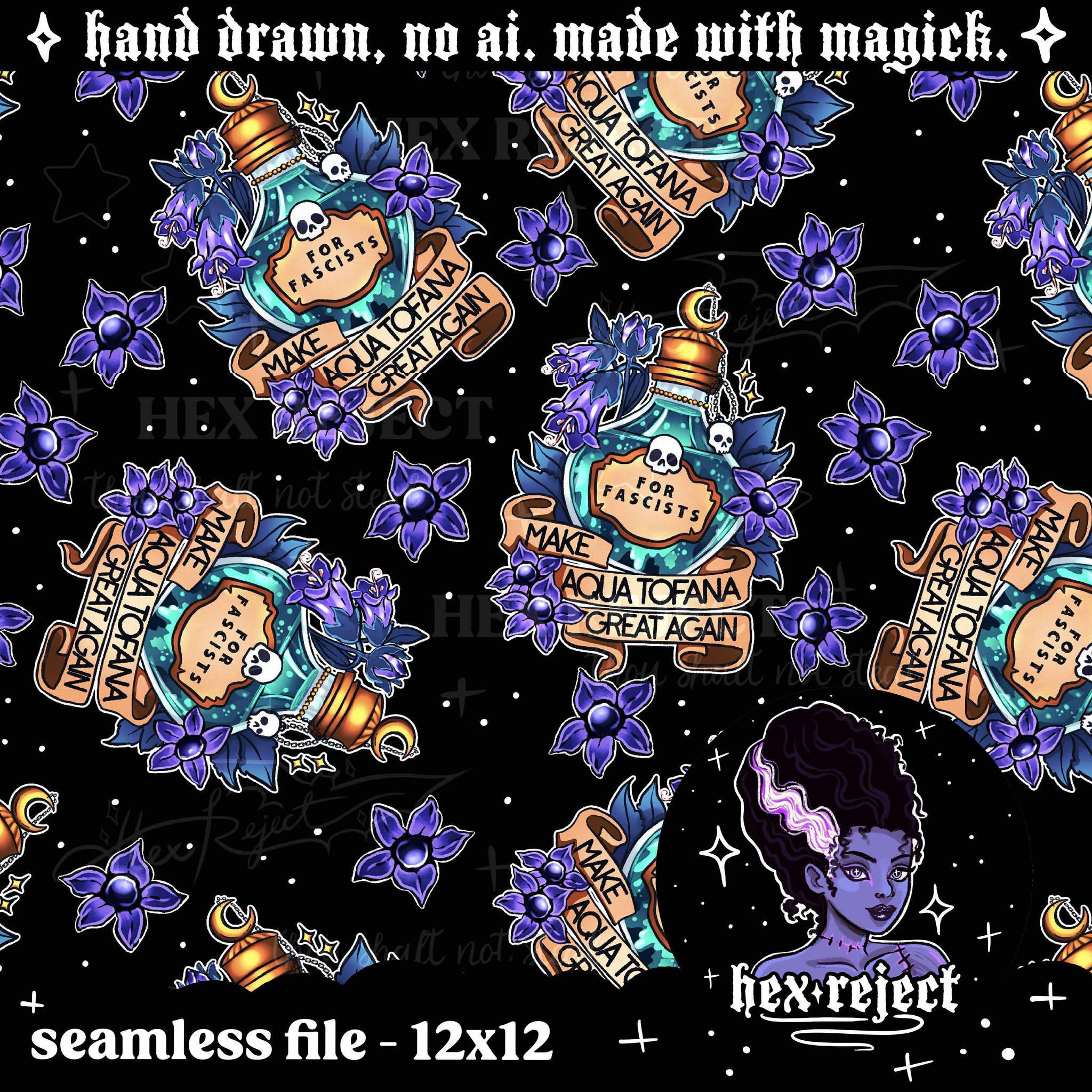 Make Aqua Tofana Great Again - Seamless file