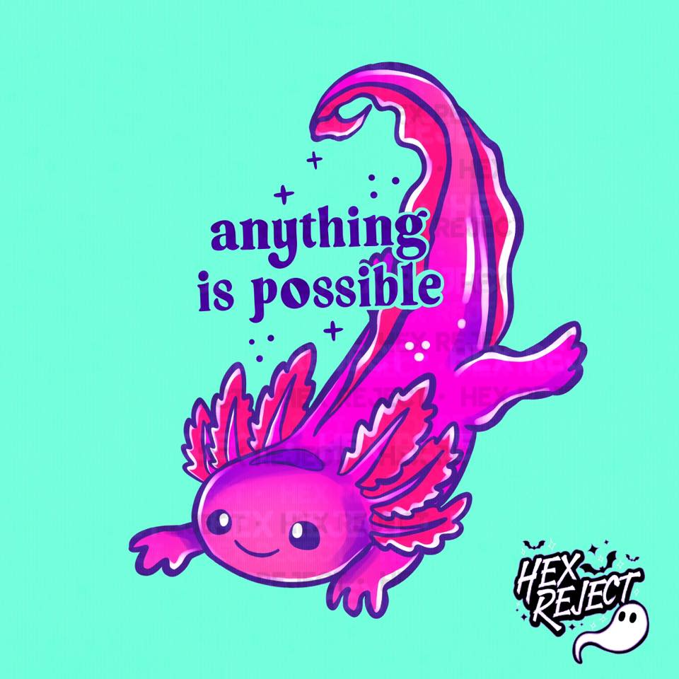Swim Safe Axolotls - Sub/PNG File