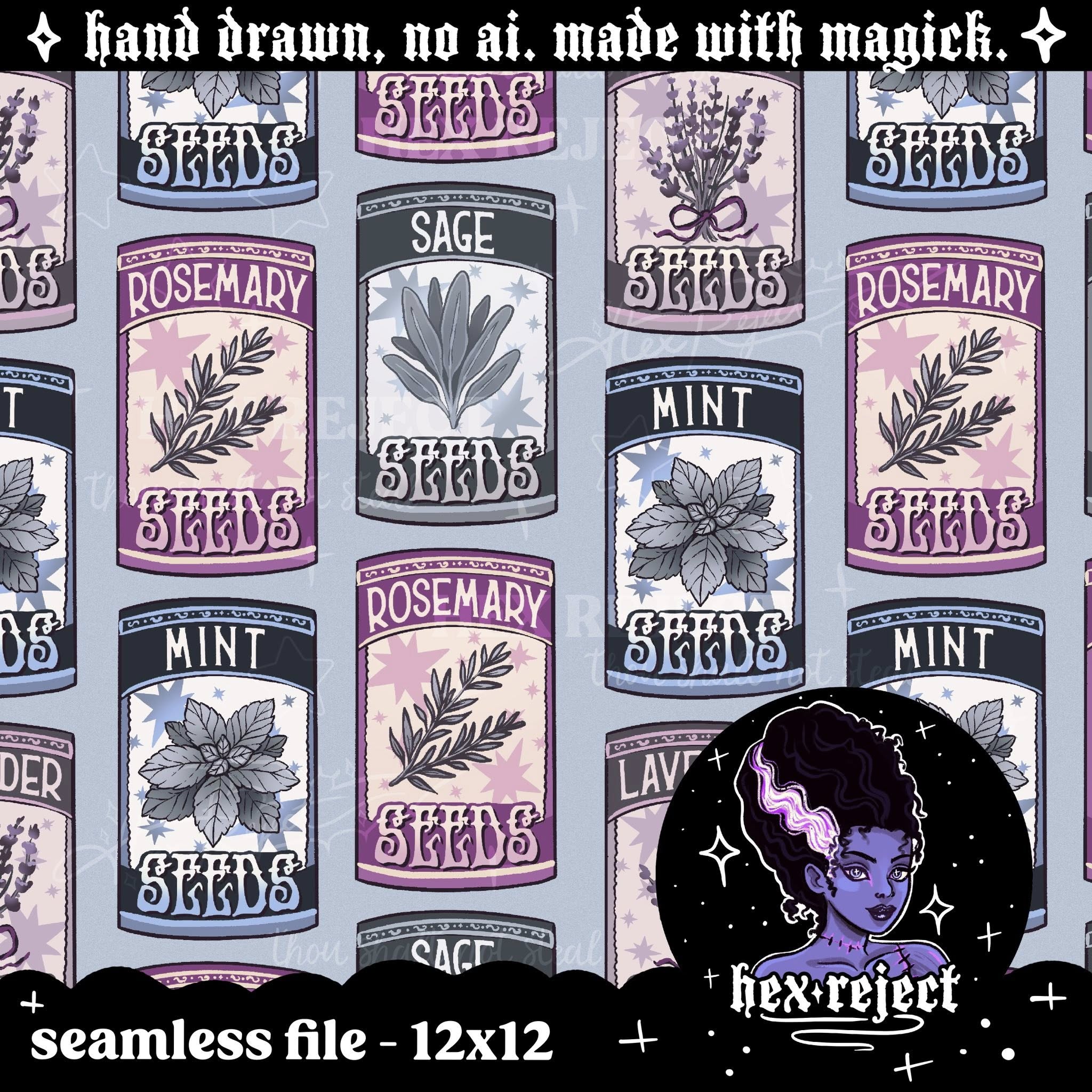 Seed Packets - Seamless Files