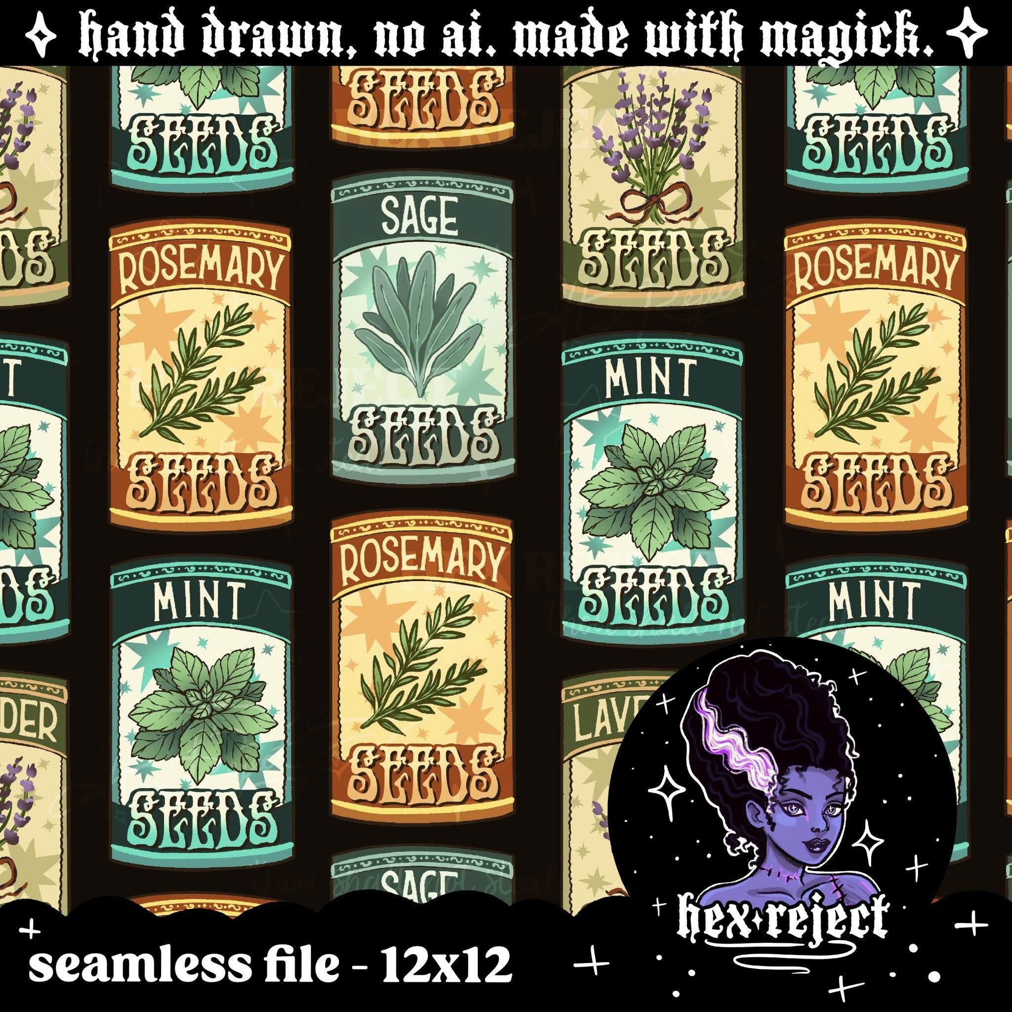 Seed Packets - Seamless Files