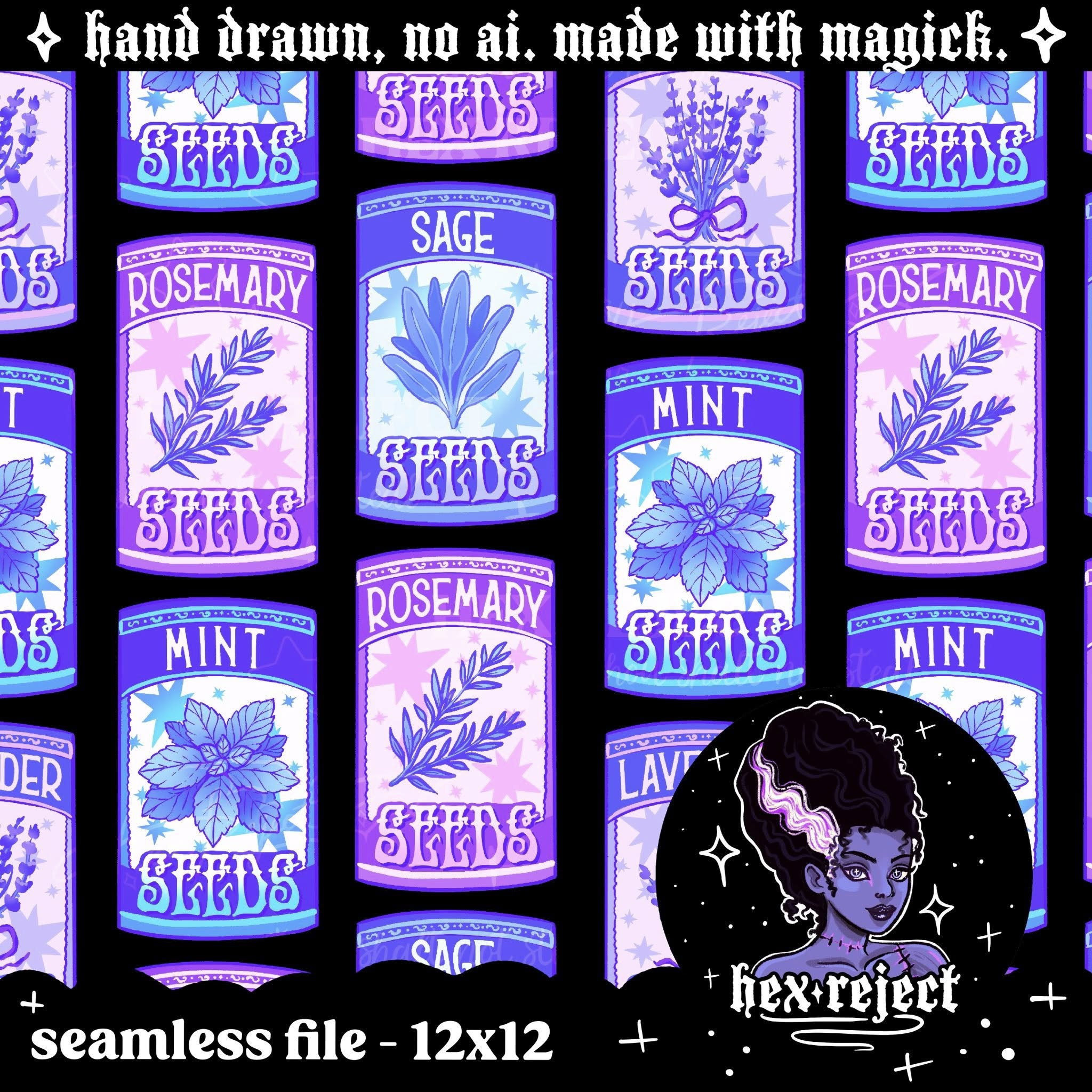 Seed Packets - Seamless Files