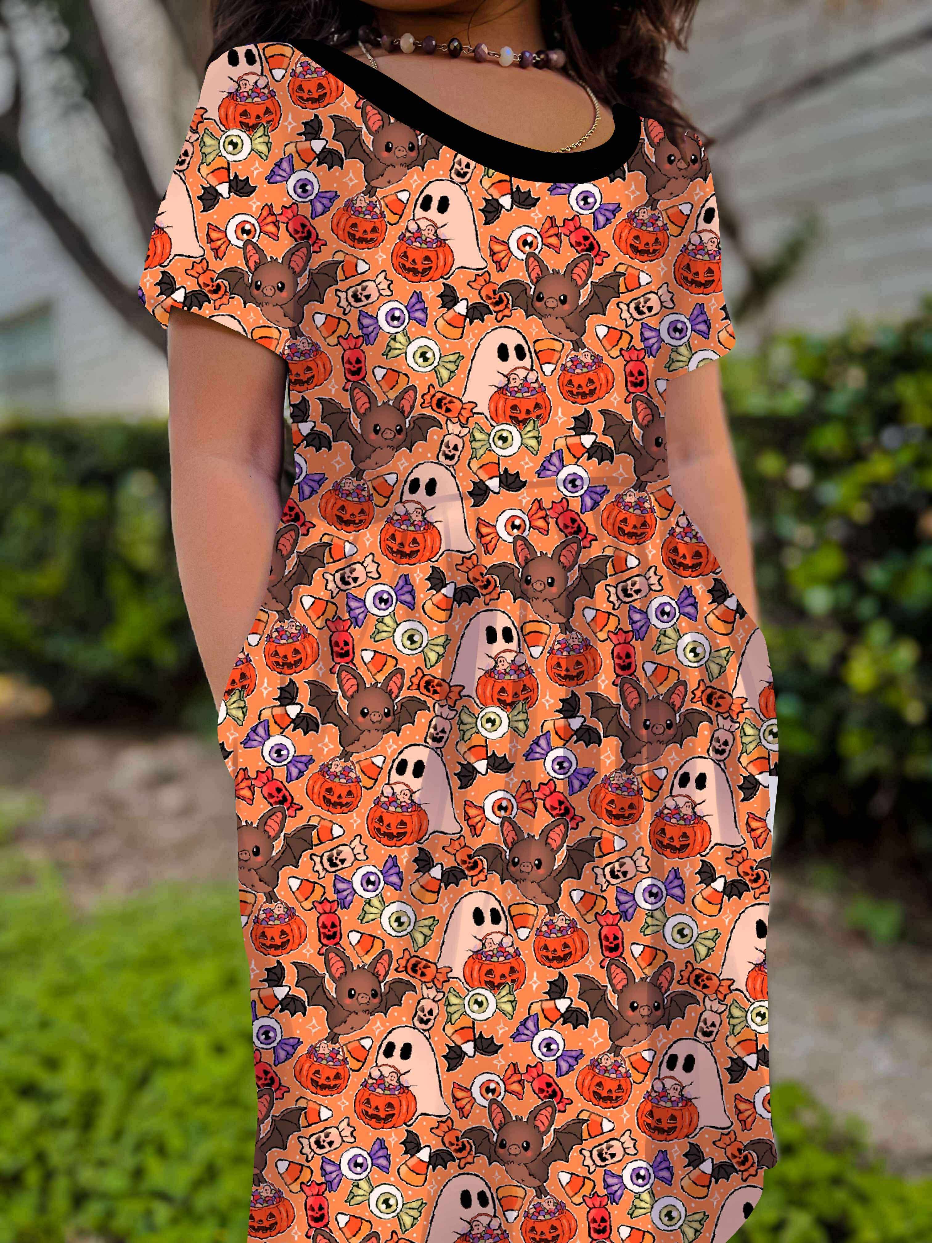 Trick or Treat twirl dresses - Kids & Adult