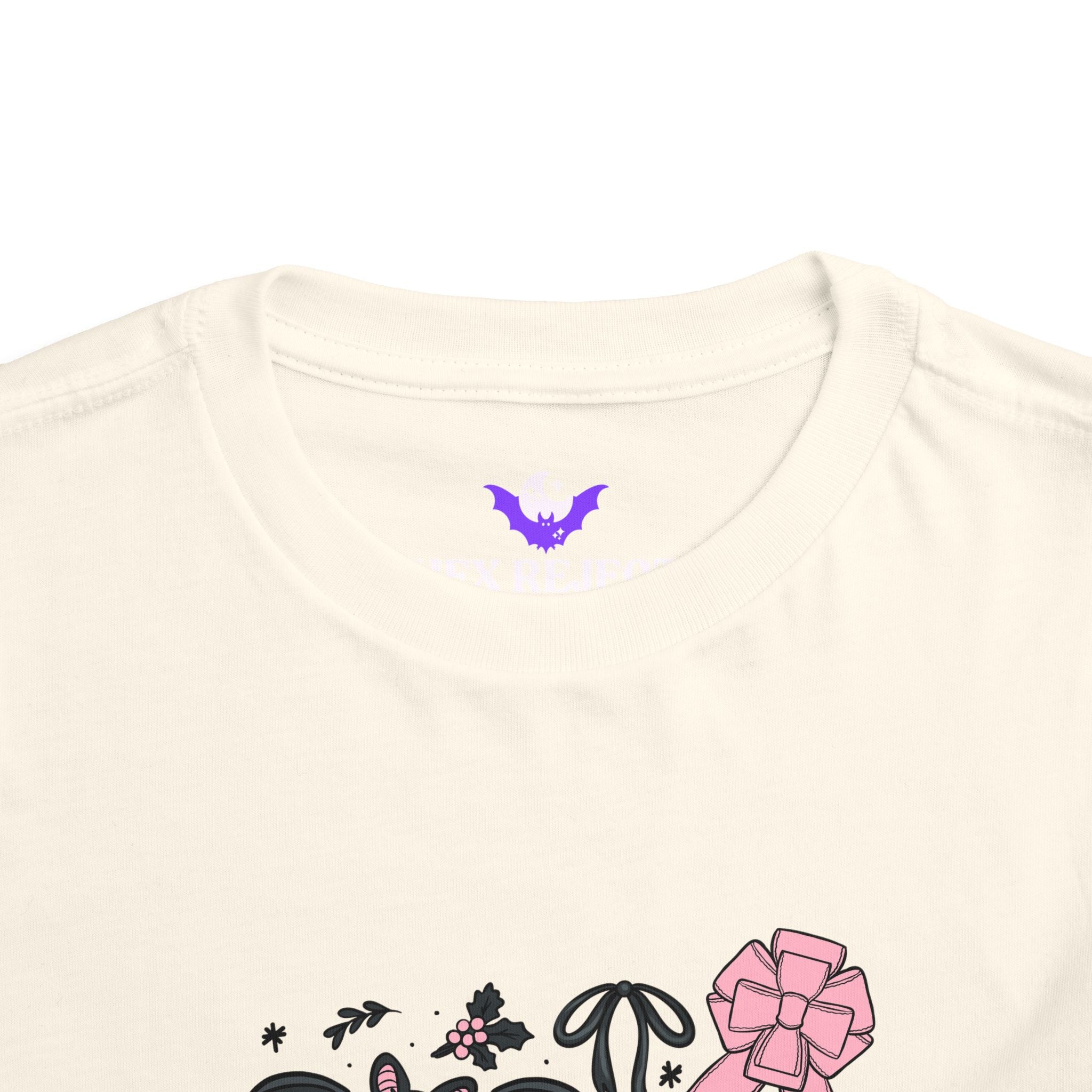 Bats & Bows Toddler Short Sleeve Tee