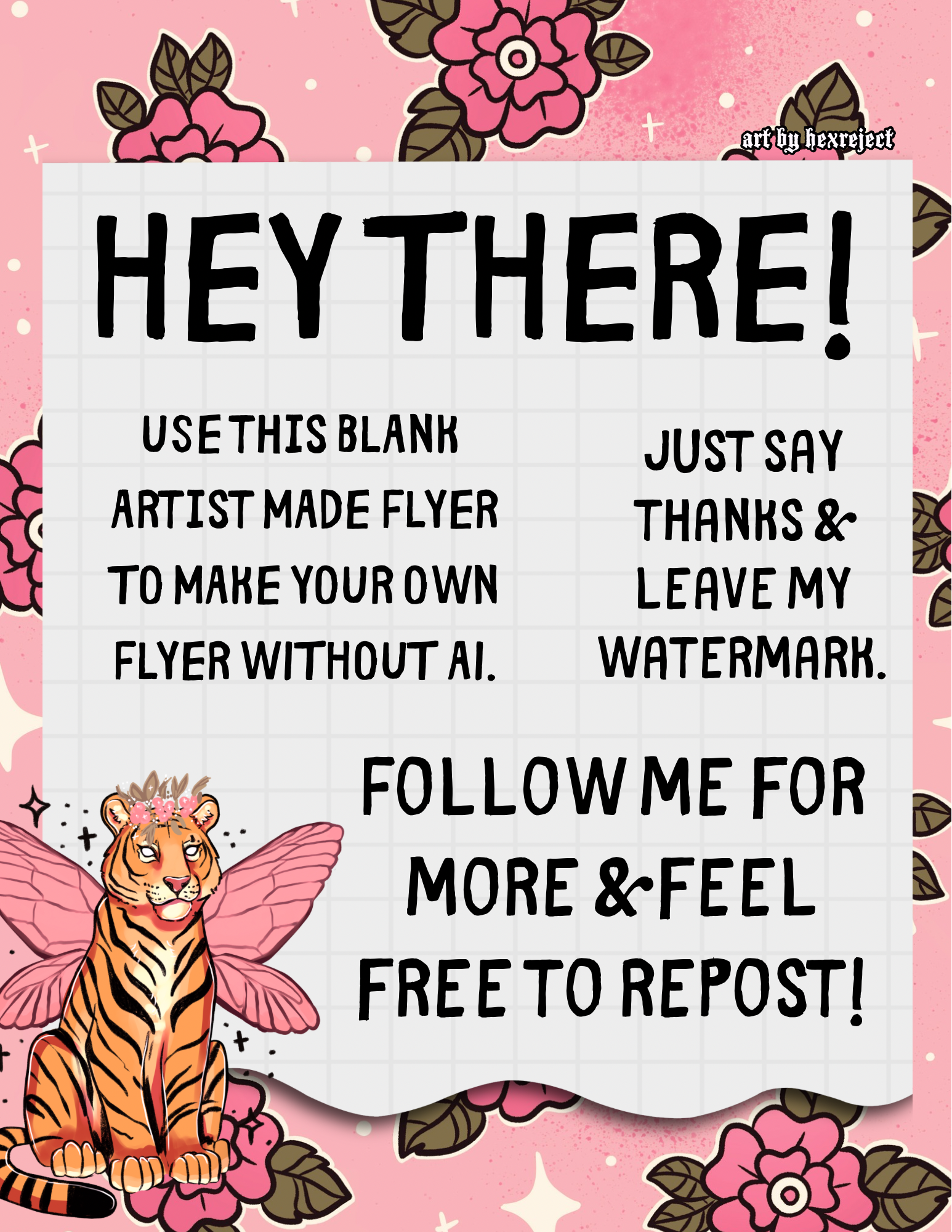Artist-Made Flyer Template Bundle - NO AI