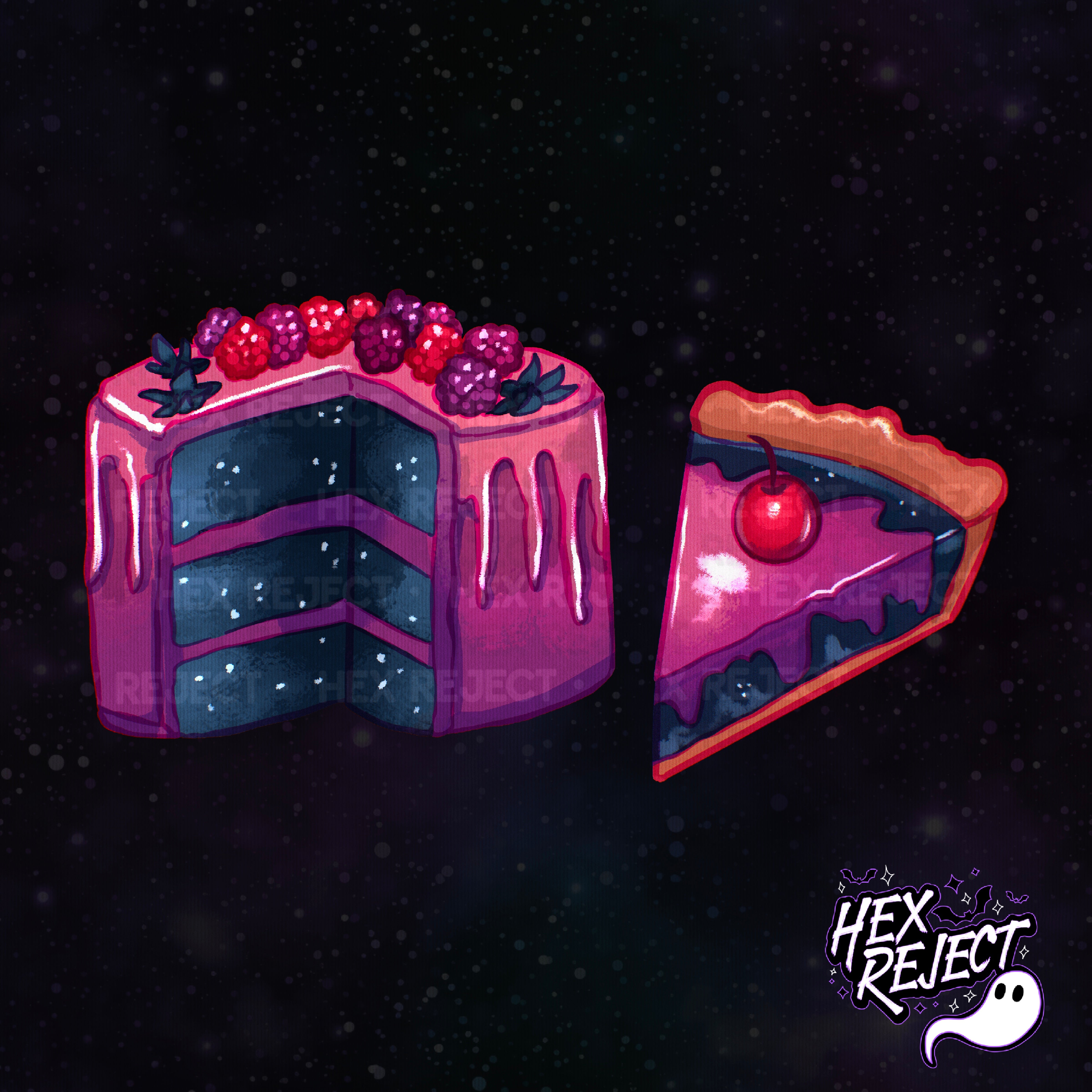 Baked - Seamless & PNG files - Hextober 2025