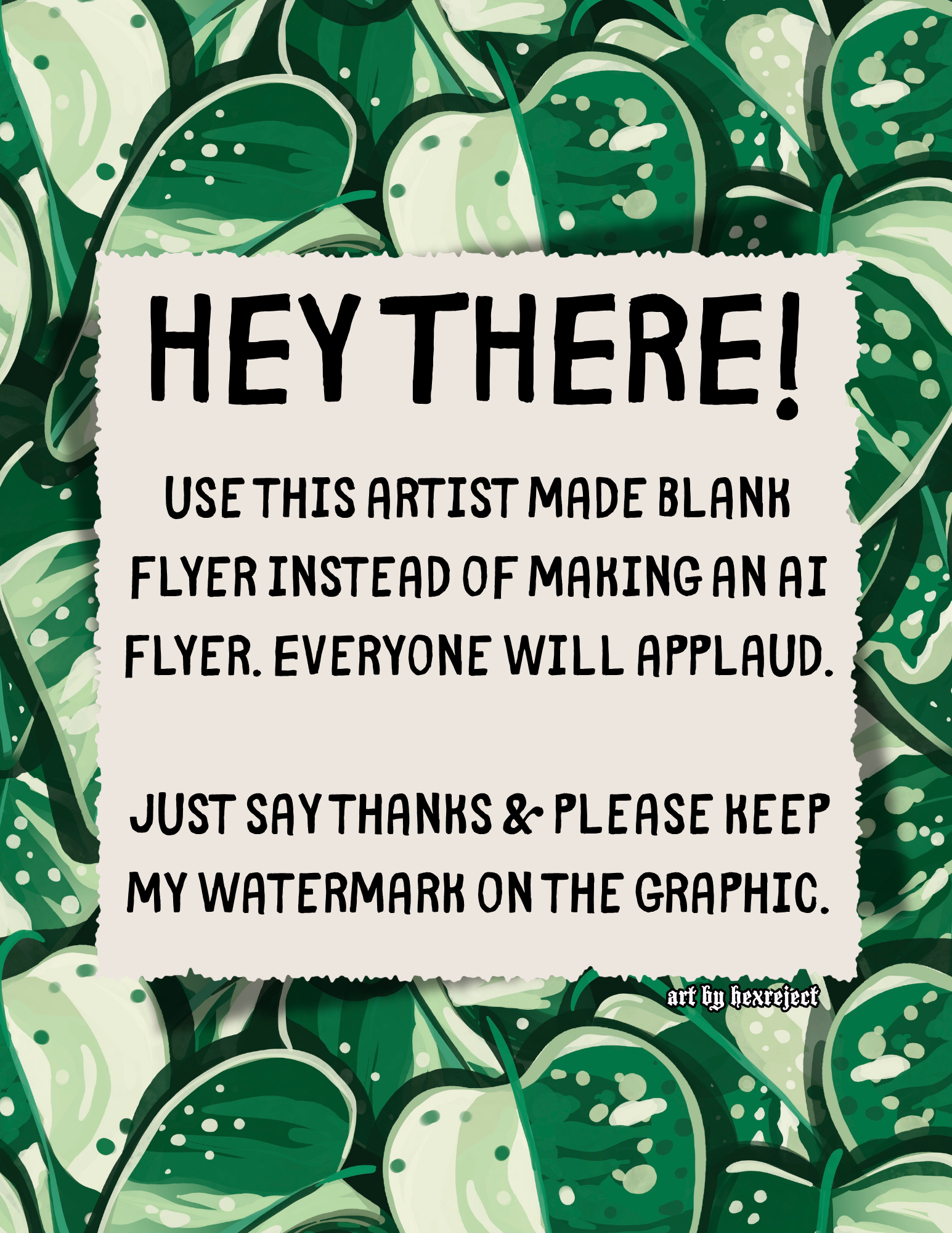 Artist-Made Flyer Template Bundle - NO AI