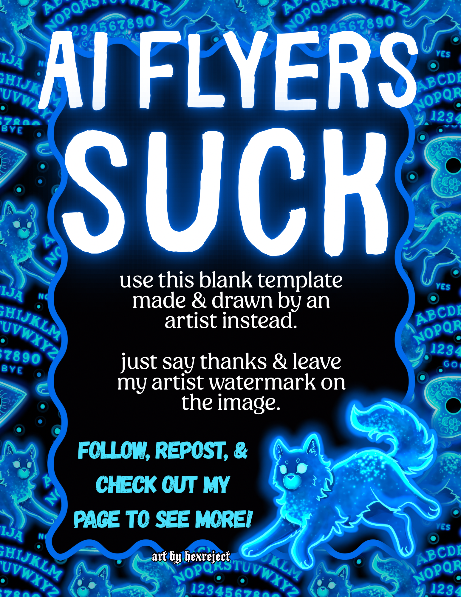 Artist-Made Flyer Template Bundle - NO AI